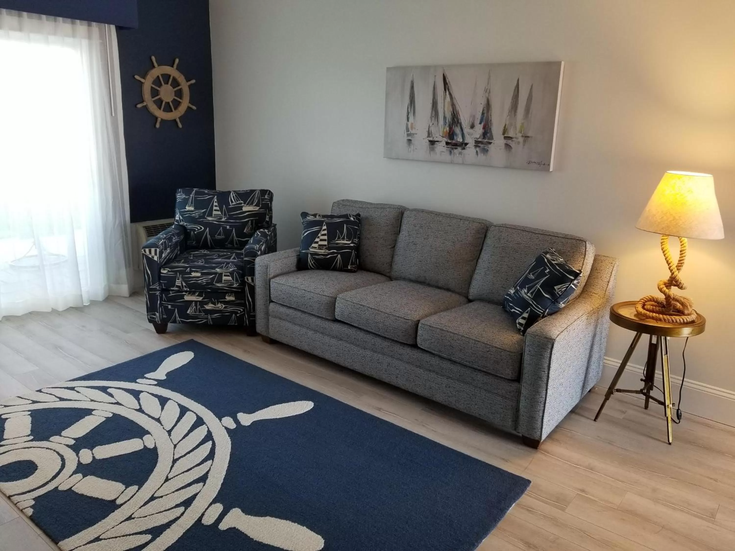 Living room in Marker 8 Hotel and Marina