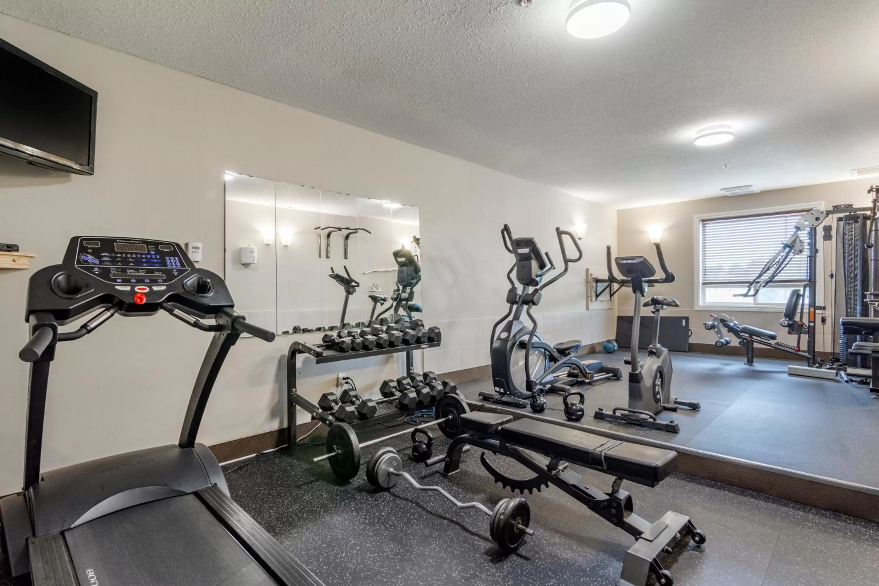 Fitness centre/facilities in Devonian Hotel and Suites