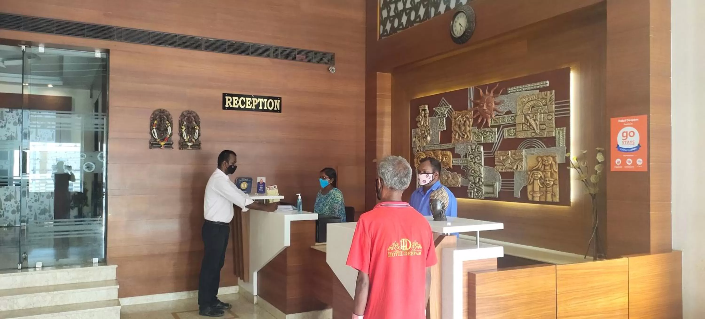 Staff in Hotel Deepam