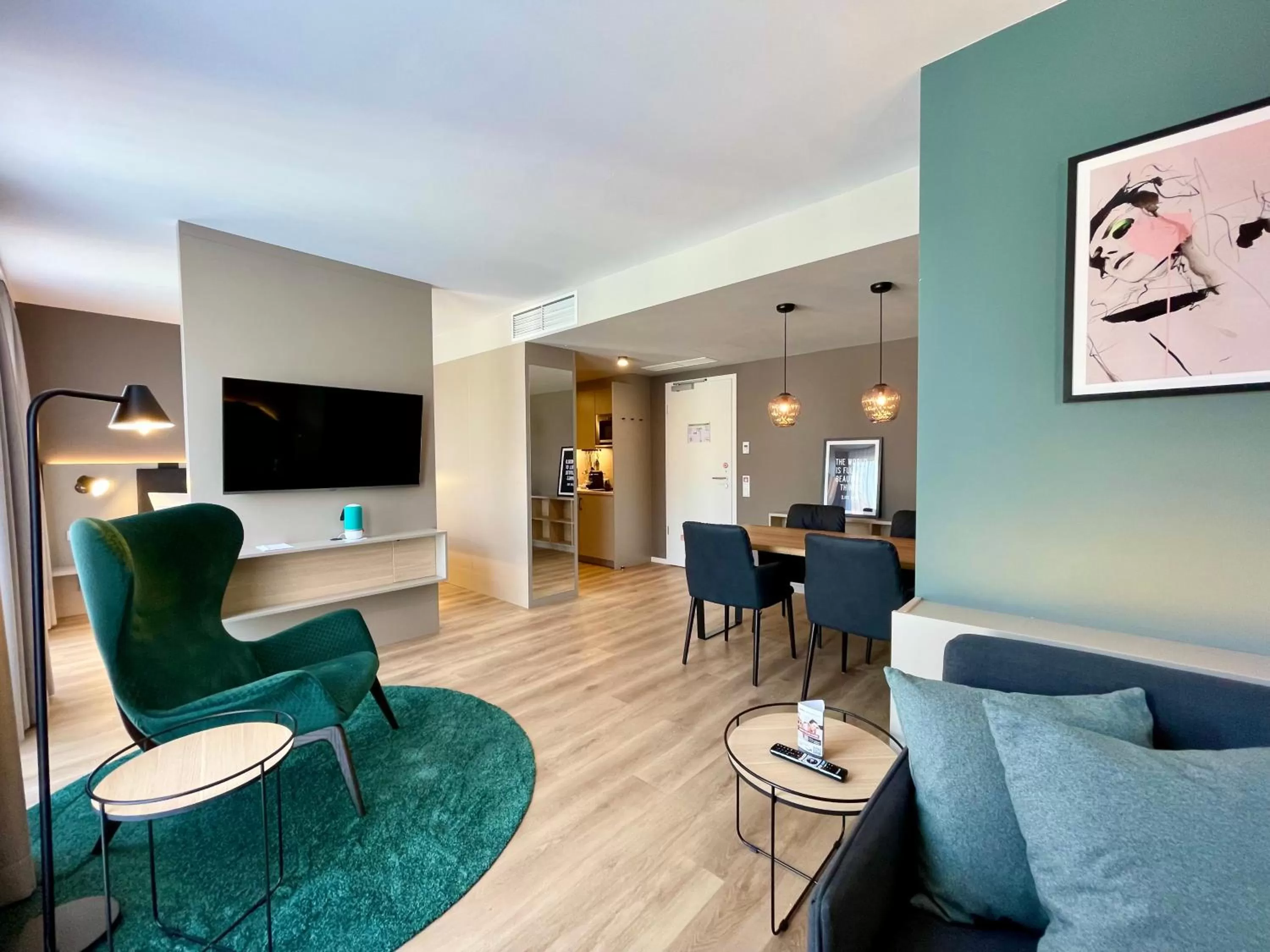 Living room in zeitwohnhaus SUITE-HOTEL & SERVICED APARTMENTS