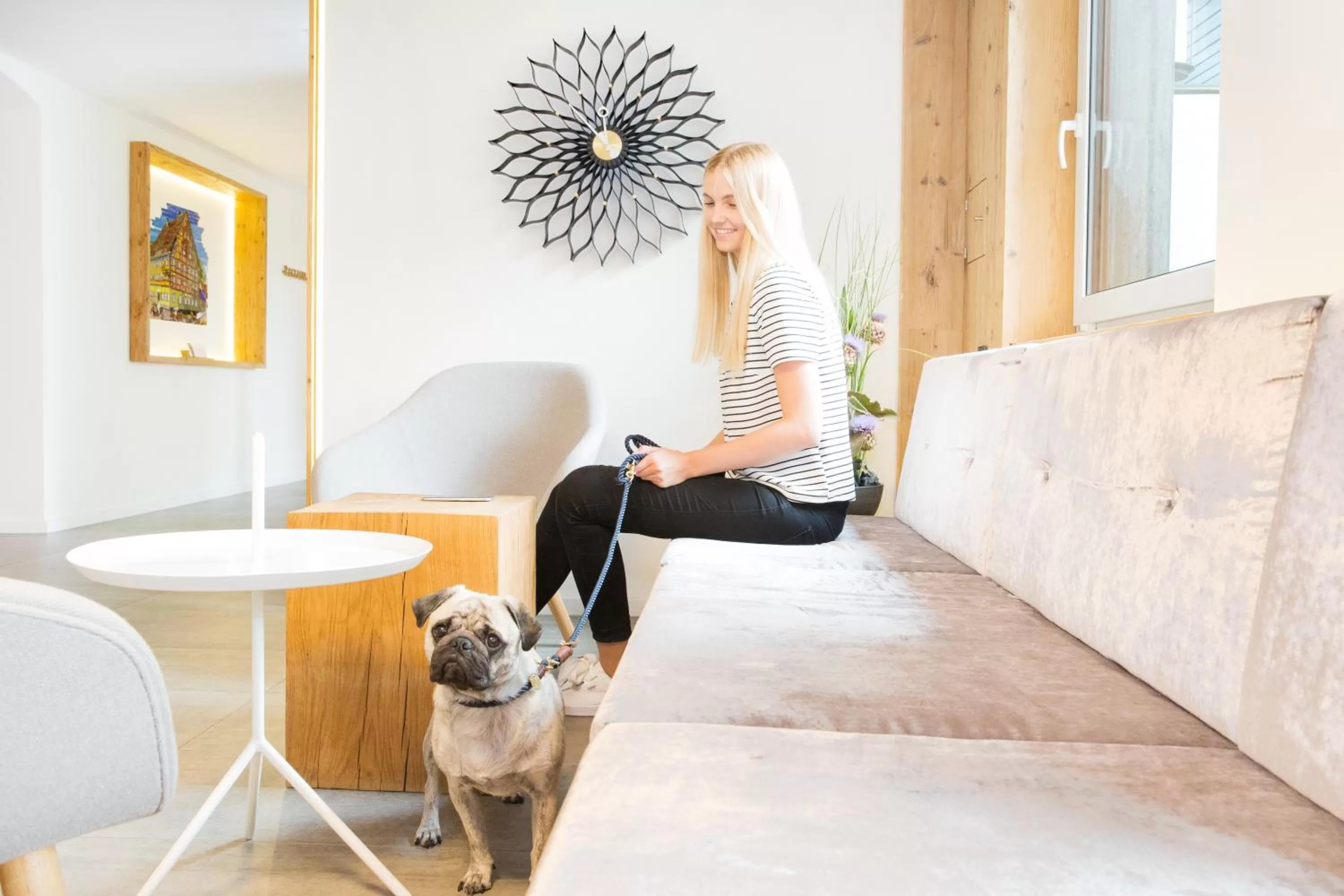 Lobby or reception in Hotel Rad