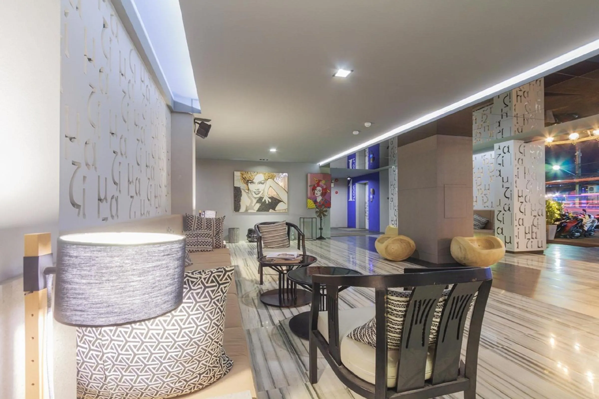 Lobby or reception in Mazi Design Hotel by Kalima