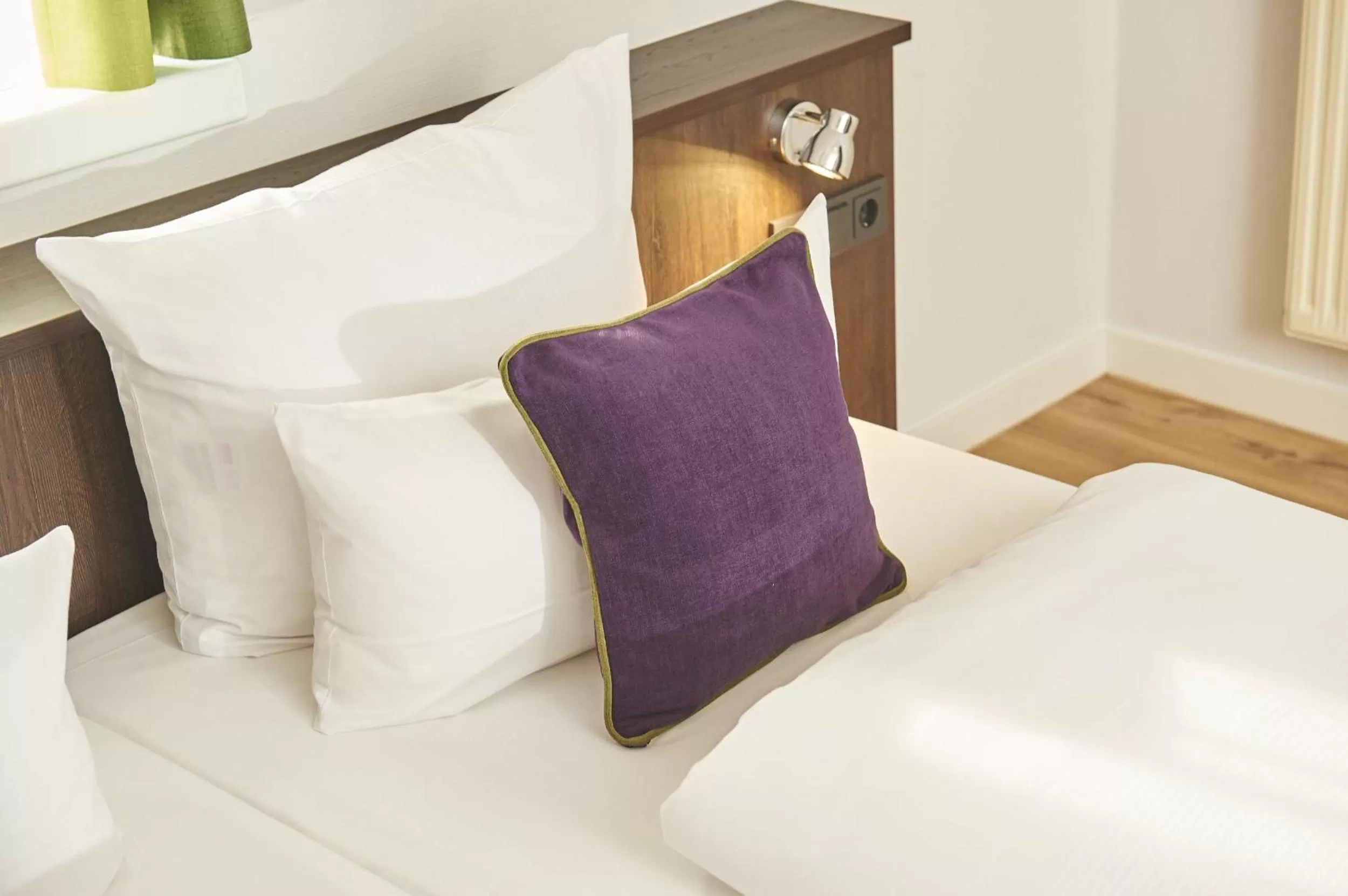 Decorative detail, Bed in Hotel Hauser Boutique