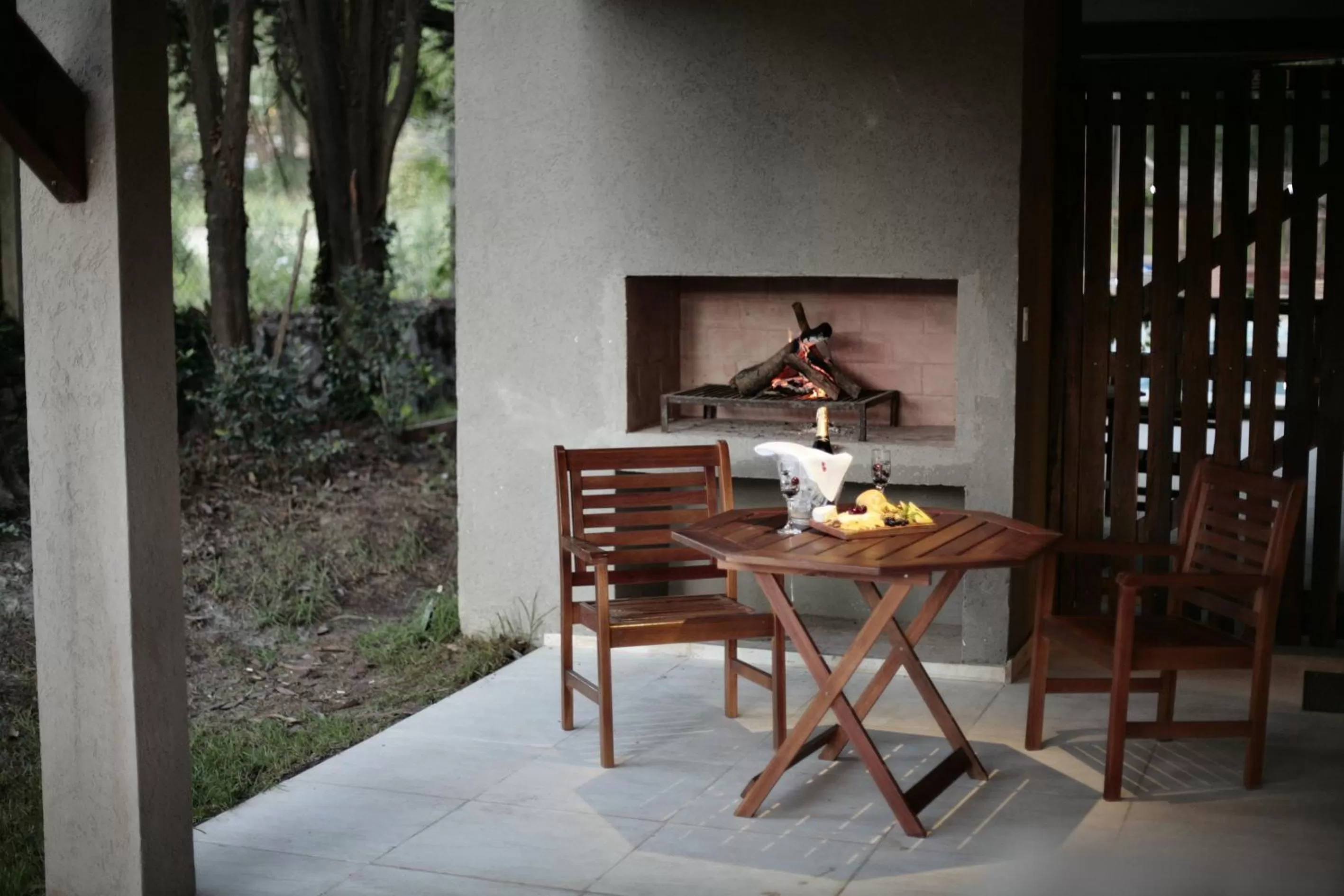 BBQ facilities in BlackStone Apart Boutique Hotel