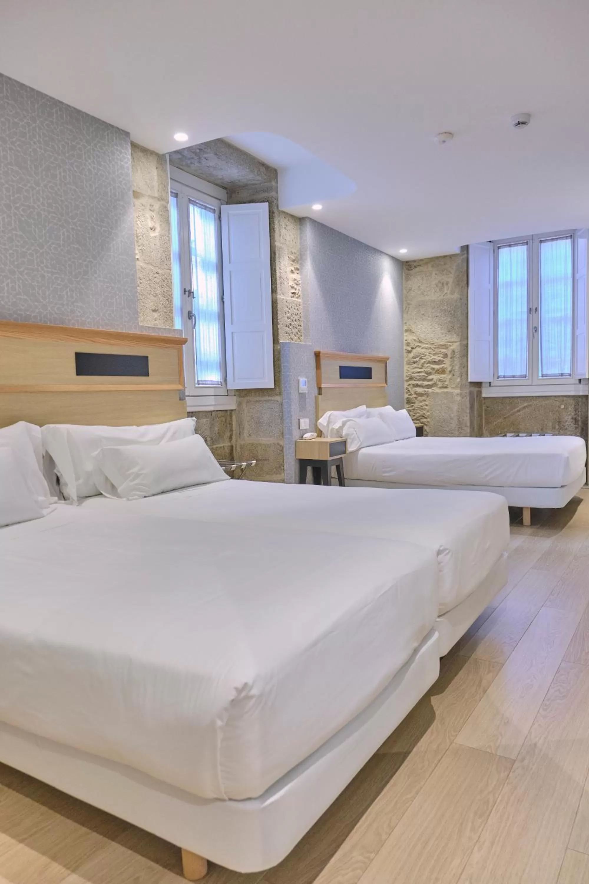 Bed in Hotel Praza Quintana