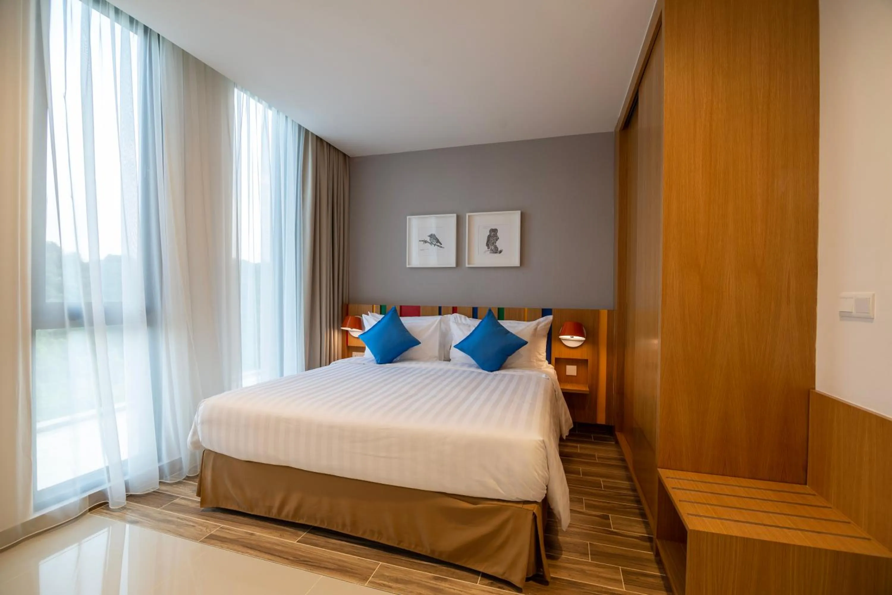 Bed in Ramada Meridin Johor Bahru