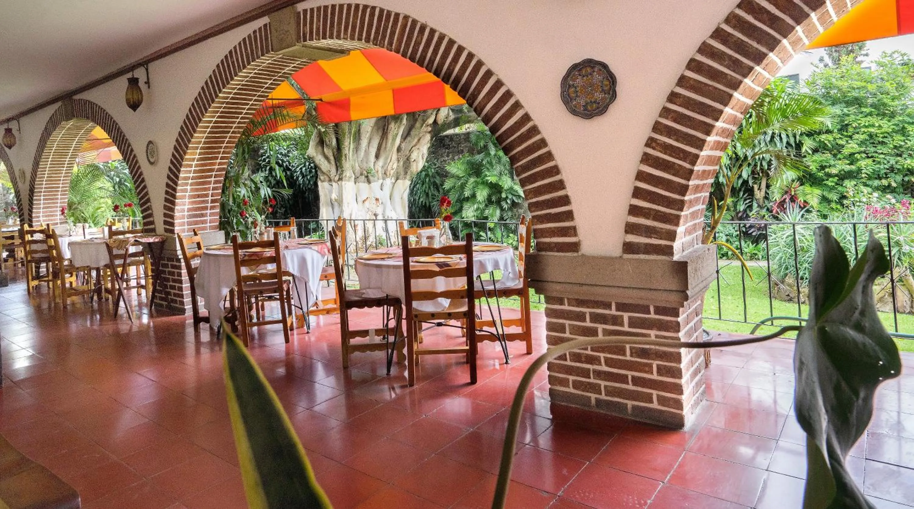Patio in Hotel San Angelo