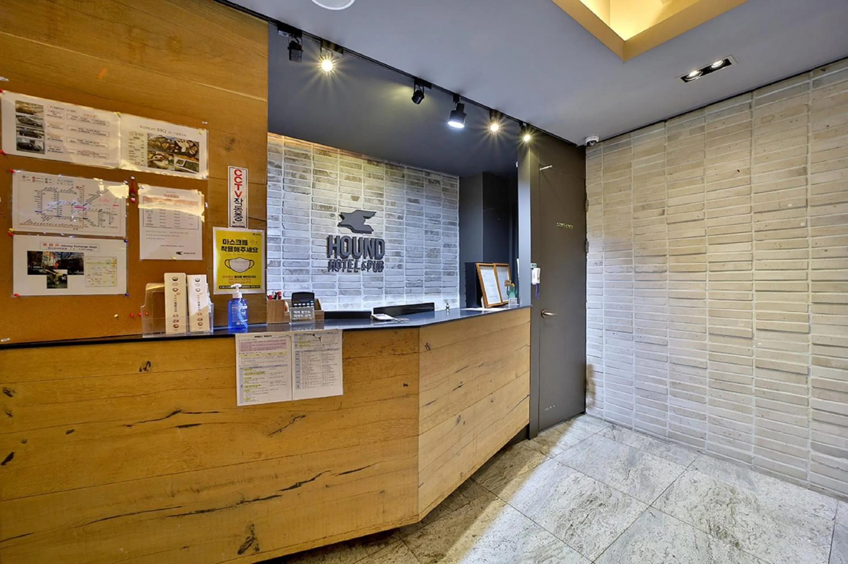 Lobby or reception in Seomyeon Hound Hotel 1st Street