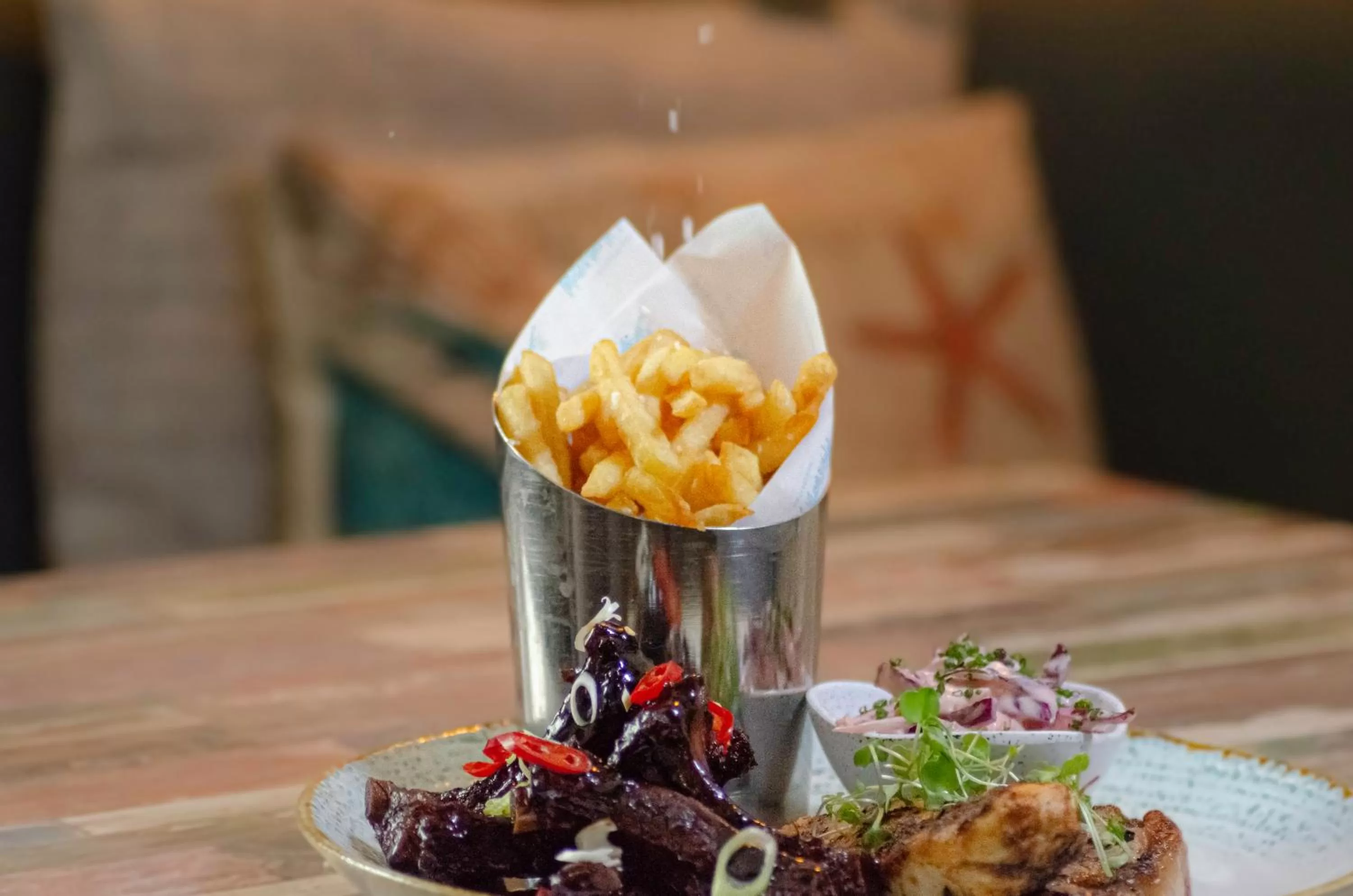 Food in Molesworth Arms