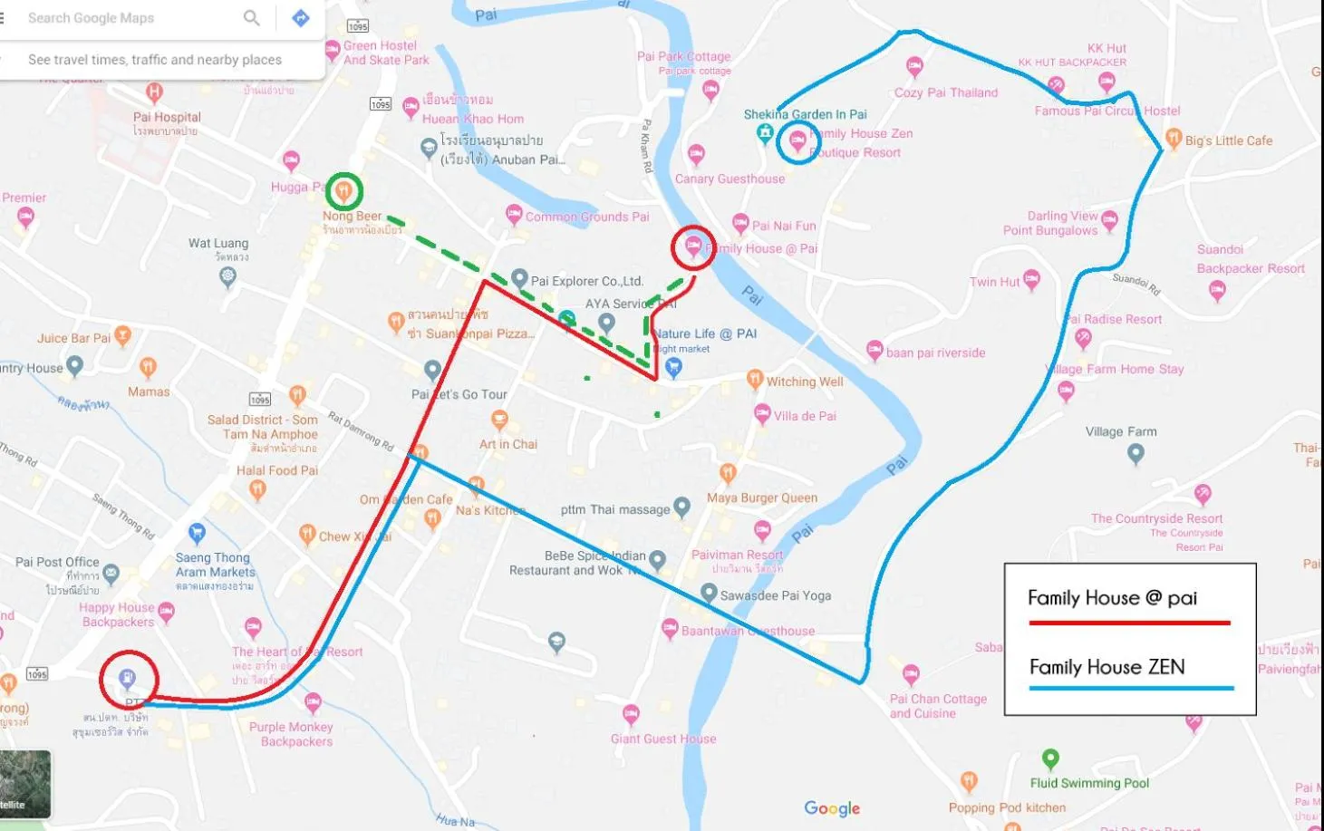 Property building in Family House @ Pai