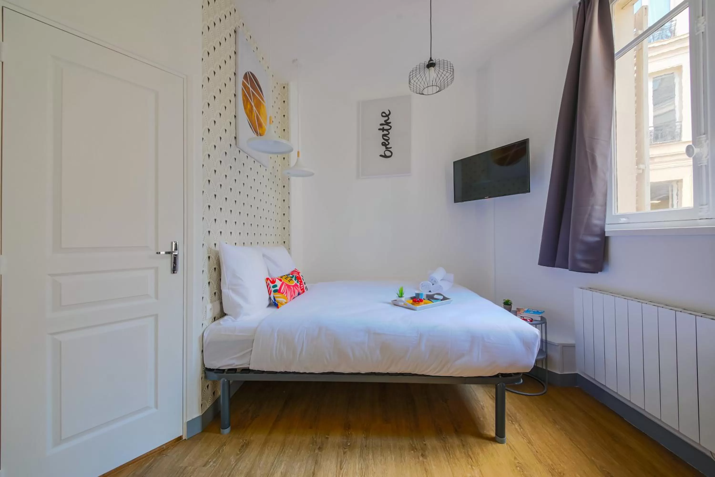 Photo of the whole room, Bed in WS Haussmann - La Fayette