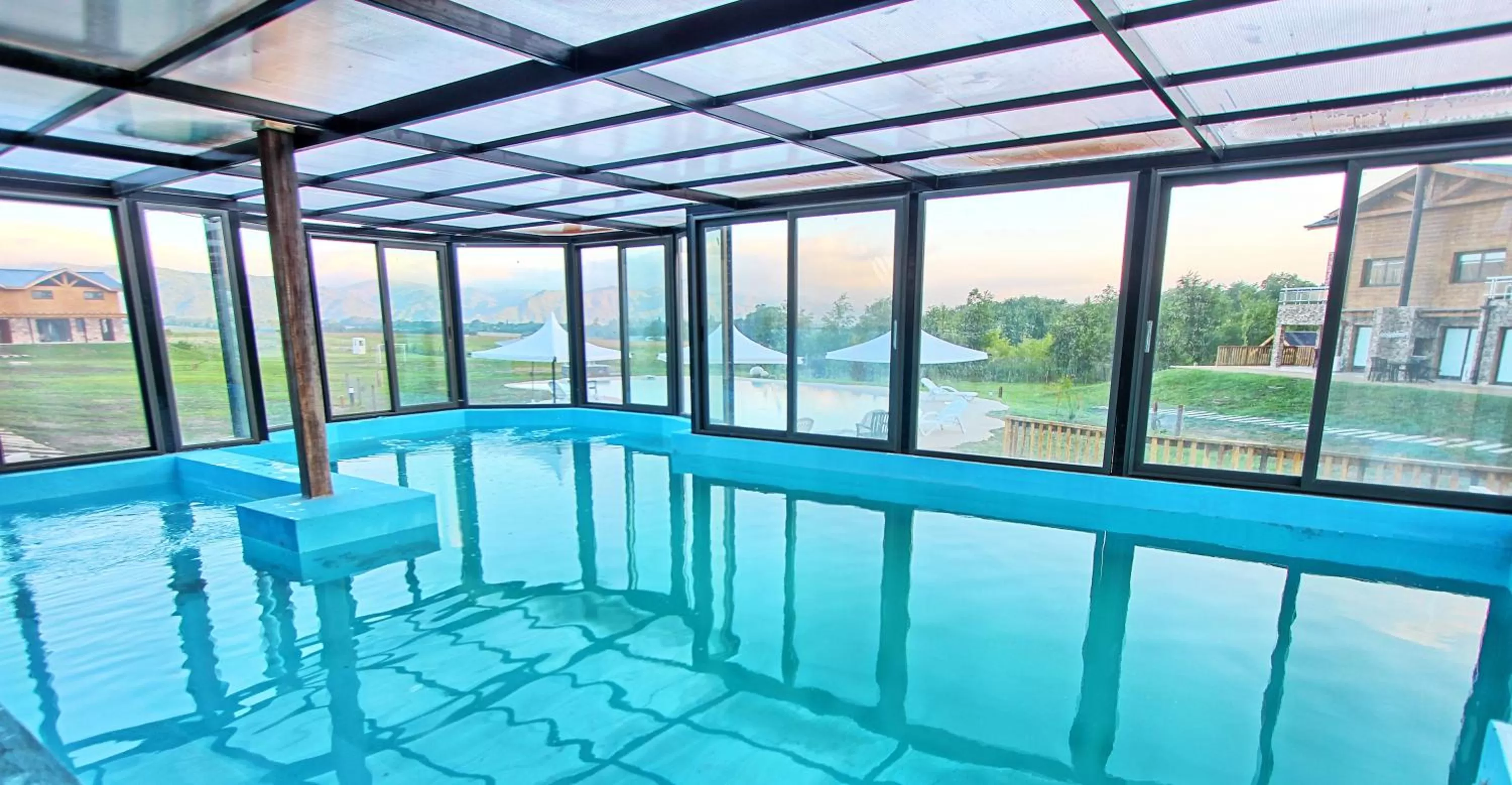 Hot Tub in Blackstone Country Villages Hotel