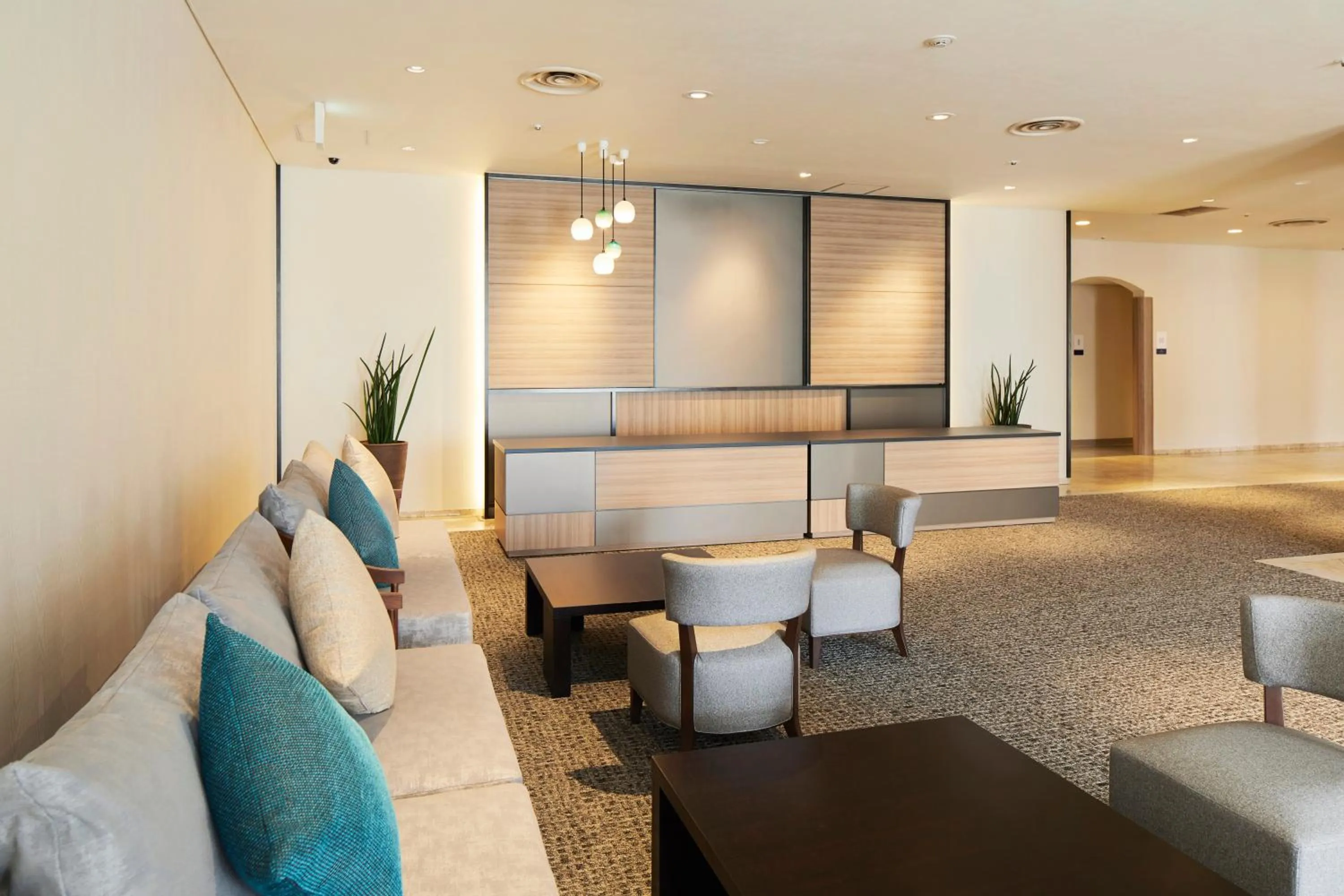 Lobby or reception in Novotel Okinawa Naha