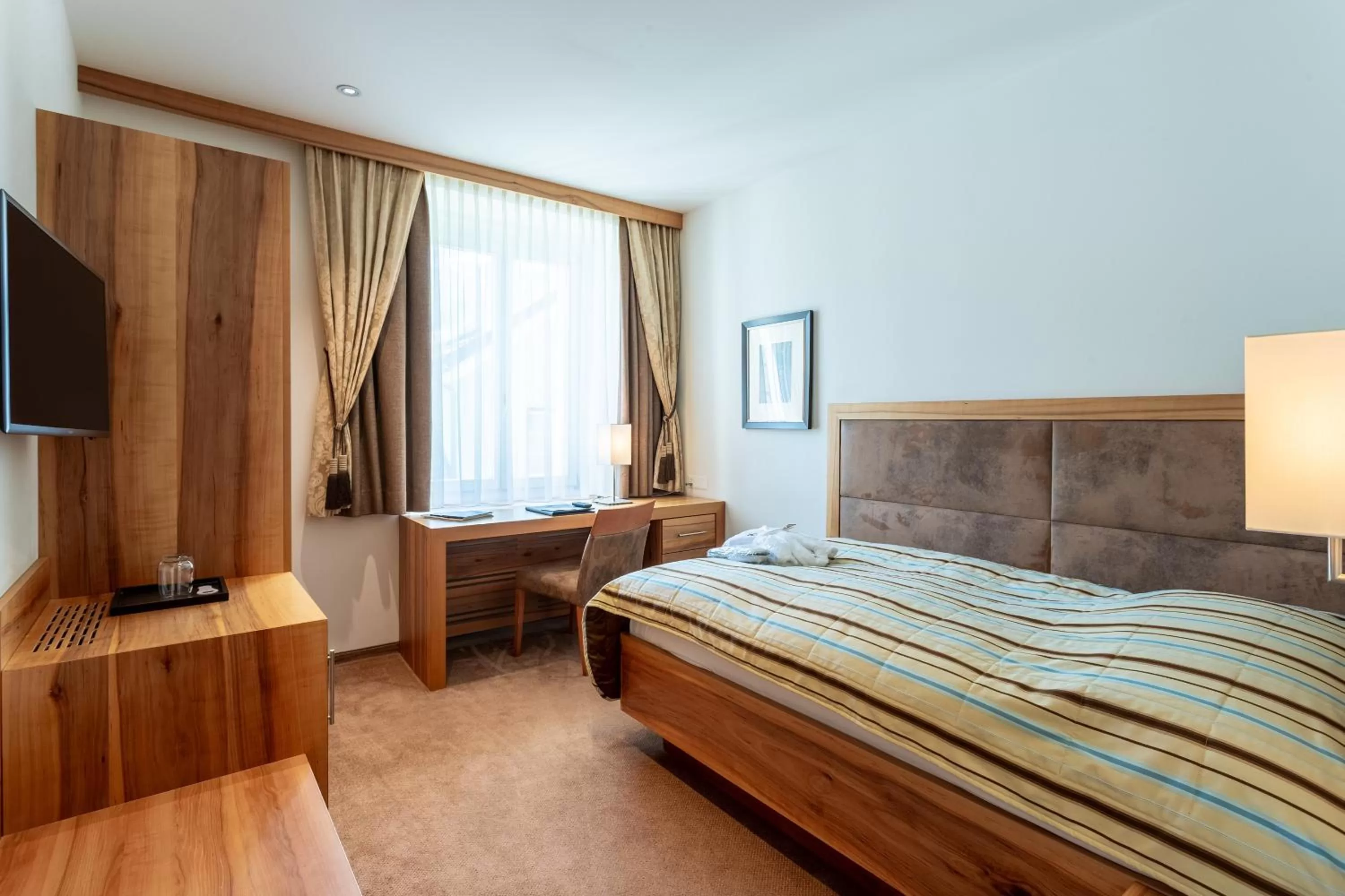 Bedroom, Bed in Art Boutique Hotel Monopol