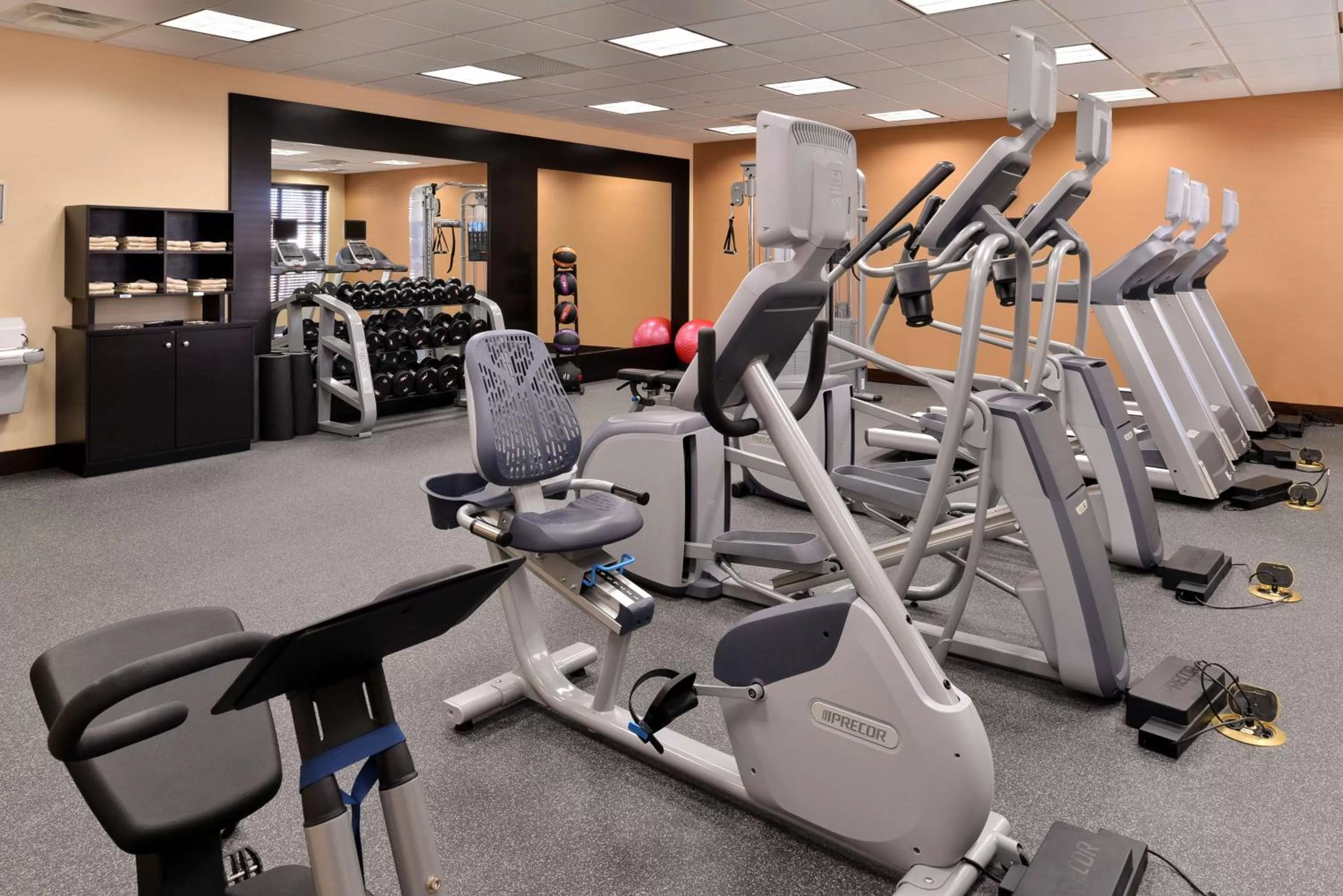 Fitness centre/facilities in Homewood Suites by Hilton Houma