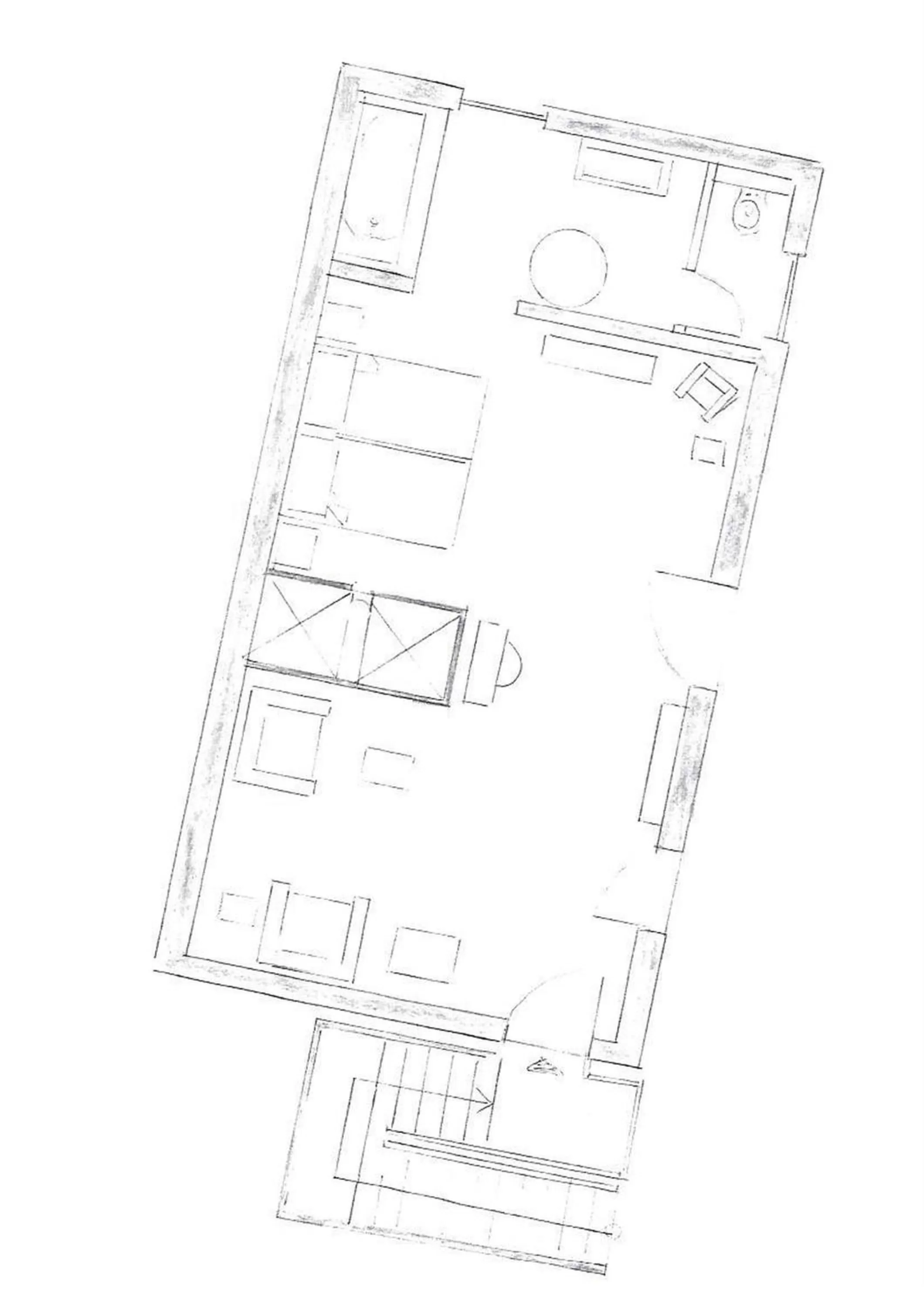 Decorative detail in Jugendstil-Hof