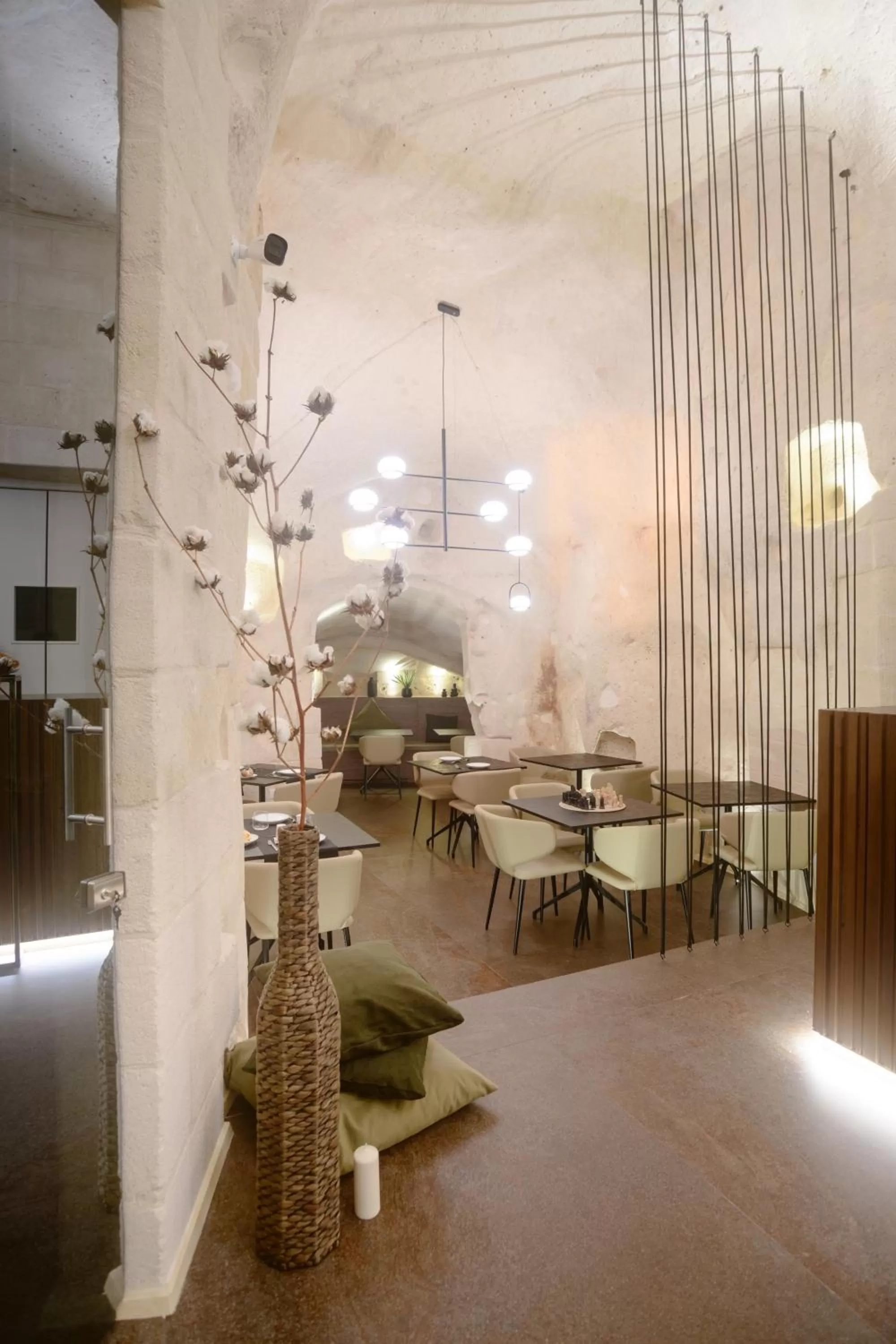 Lobby or reception in Le Malve Cave Retreat