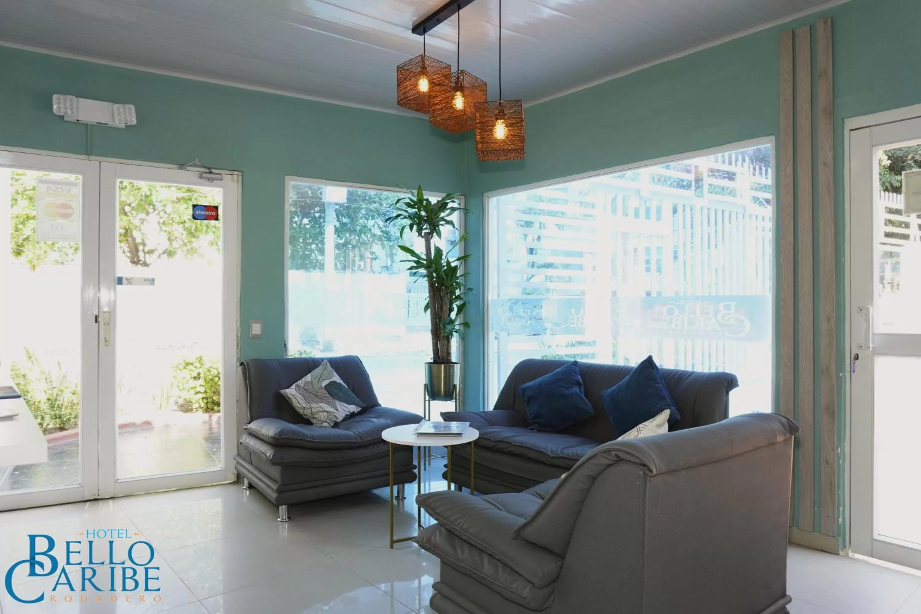 Living room, Seating Area in Hotel Bello Caribe
