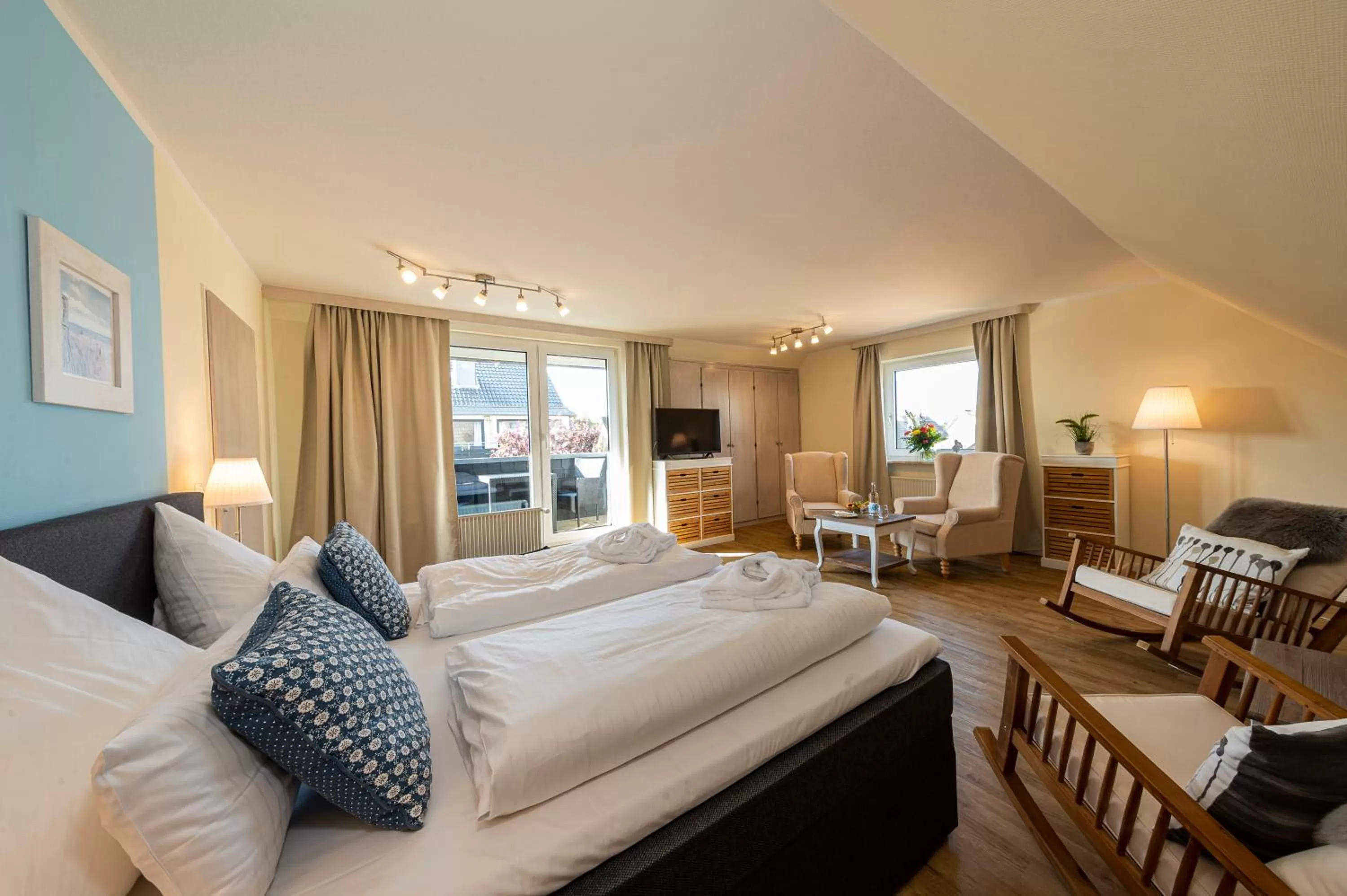 Bedroom in Das Frühstückshotel Büsum