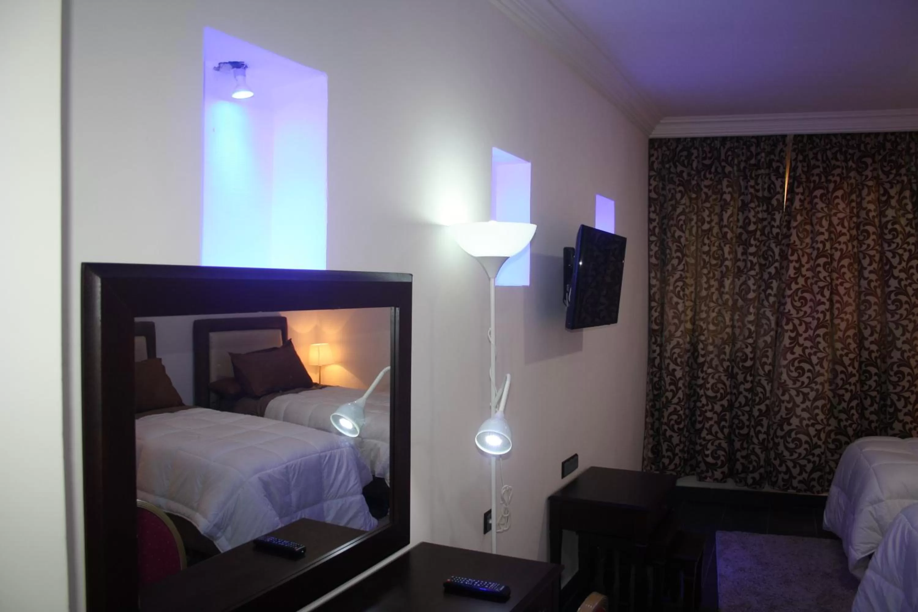 Bed in Hotel Salime Al Khozama