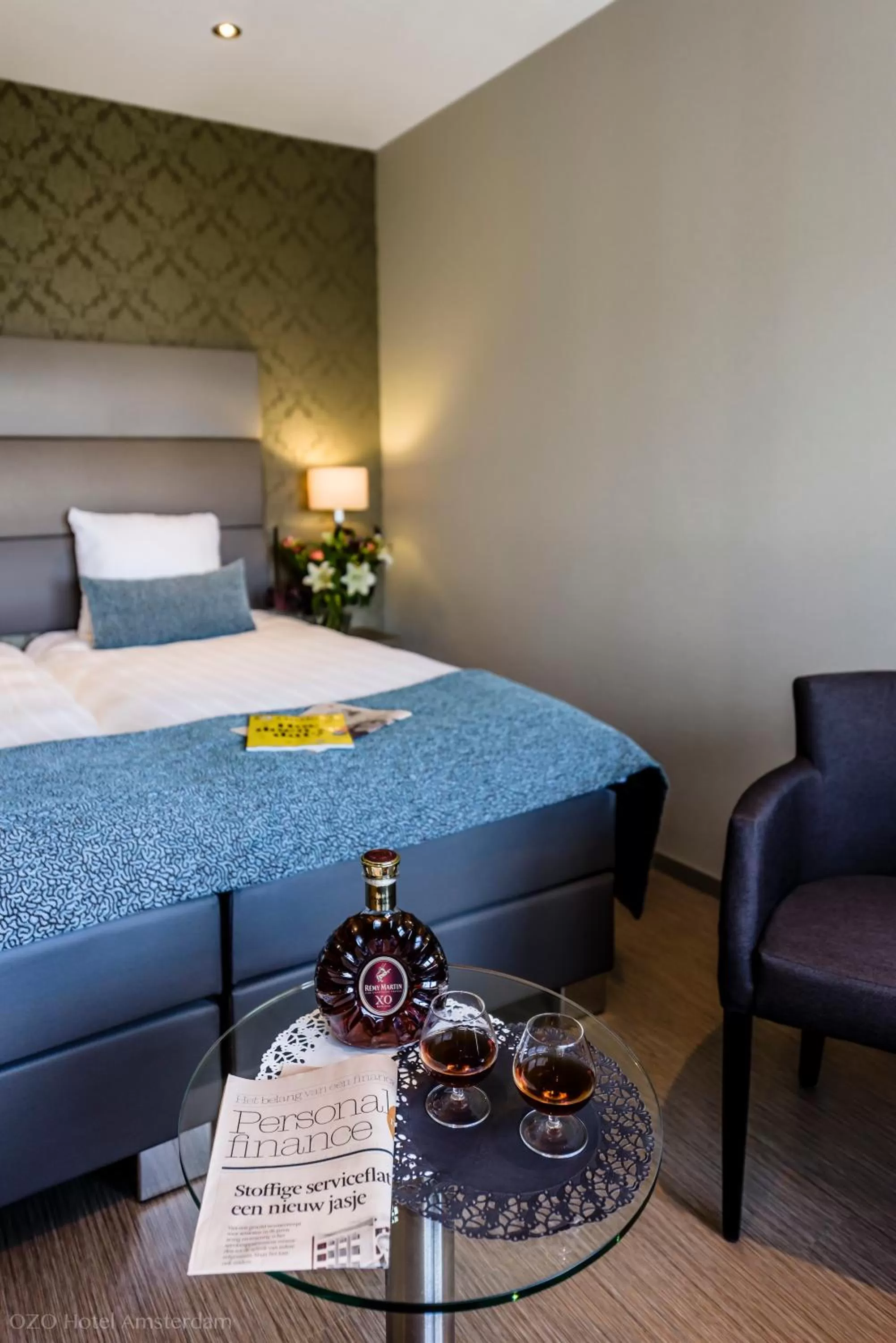 Bed in OZO Hotels Arena Amsterdam