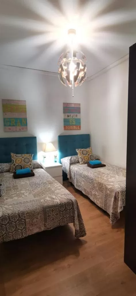 Bed in Valencia habitaciones