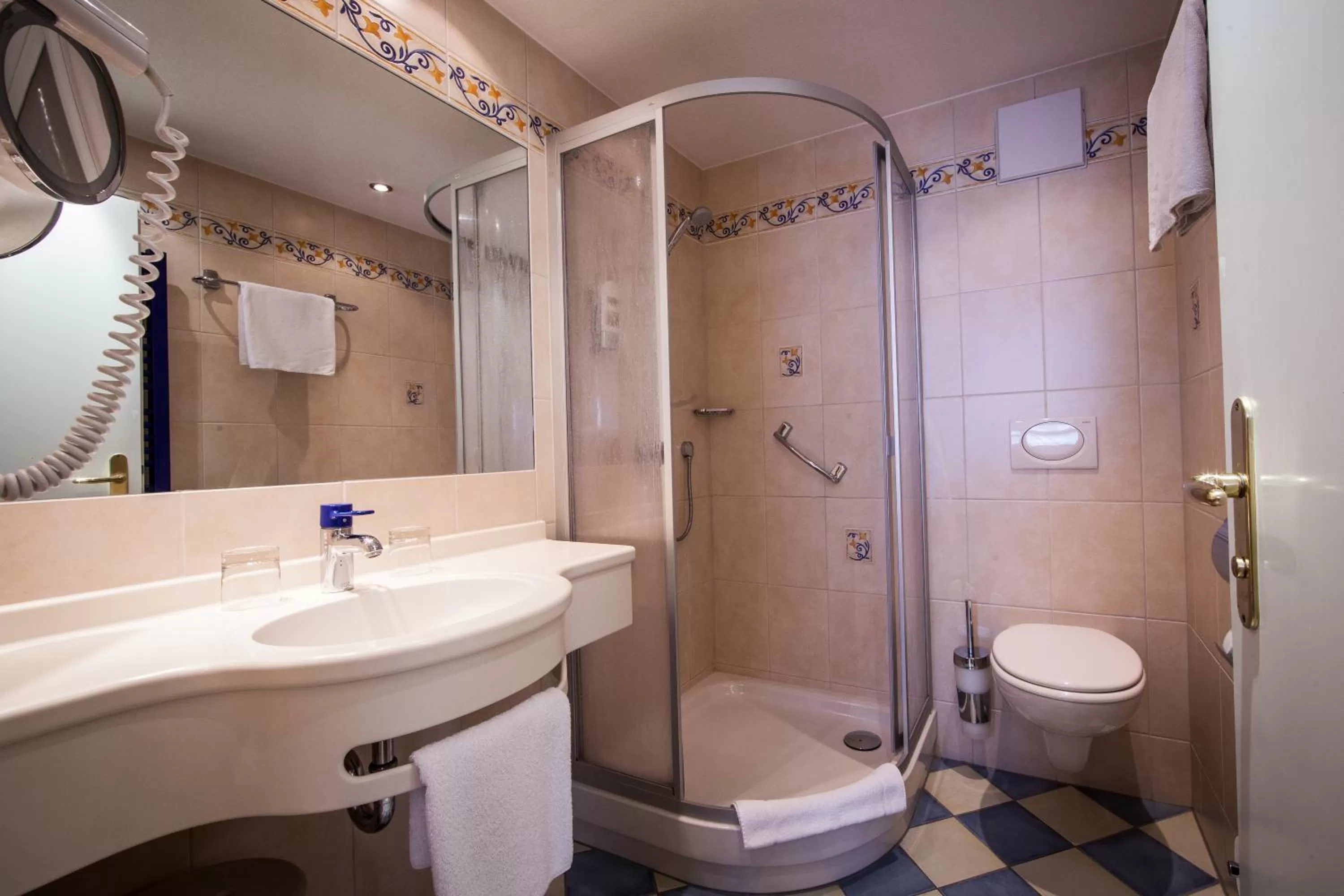 Bathroom in Hotel-Restaurant Hackteufel