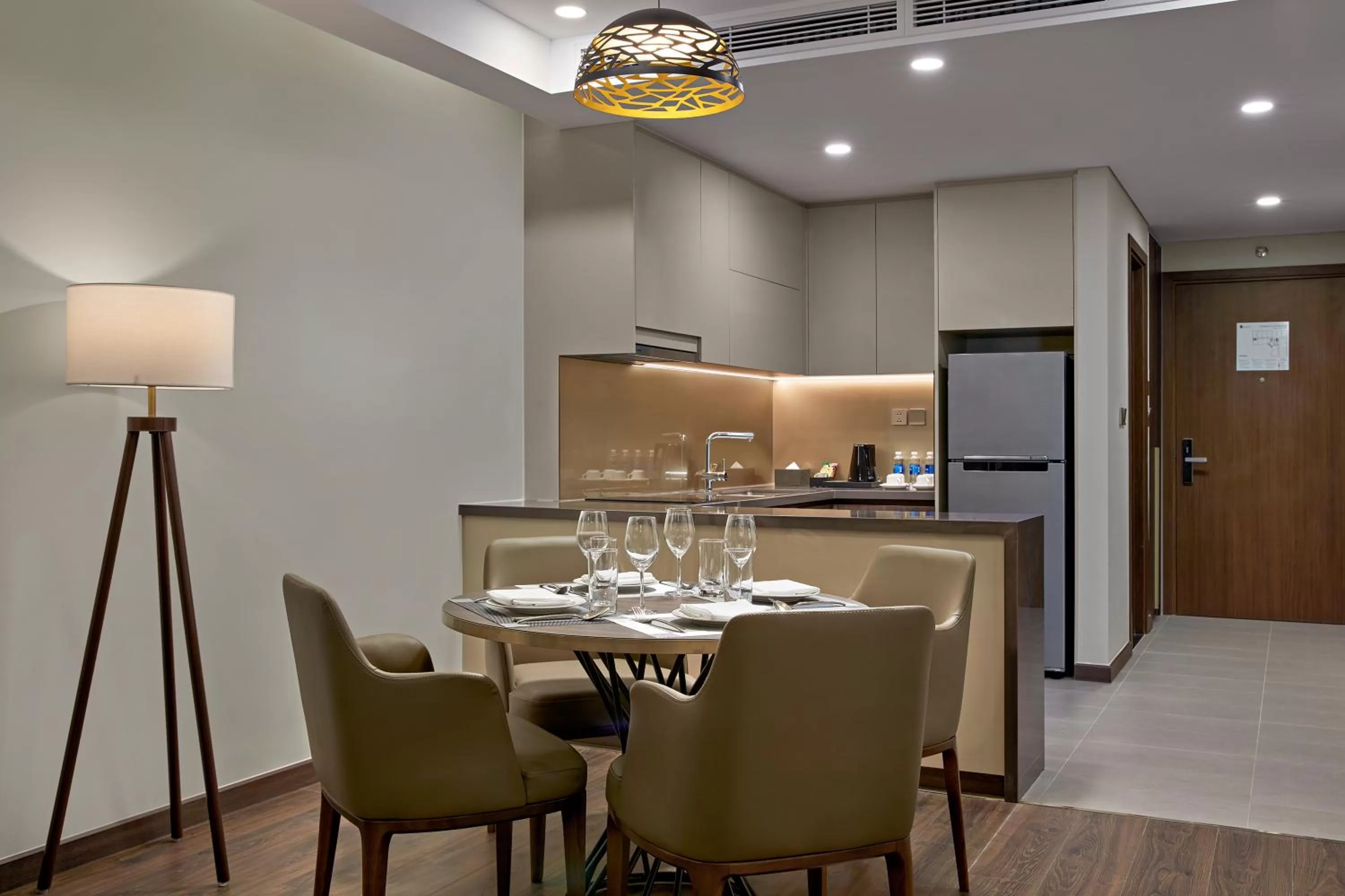 kitchen in Grand K Hotel Suites Hanoi