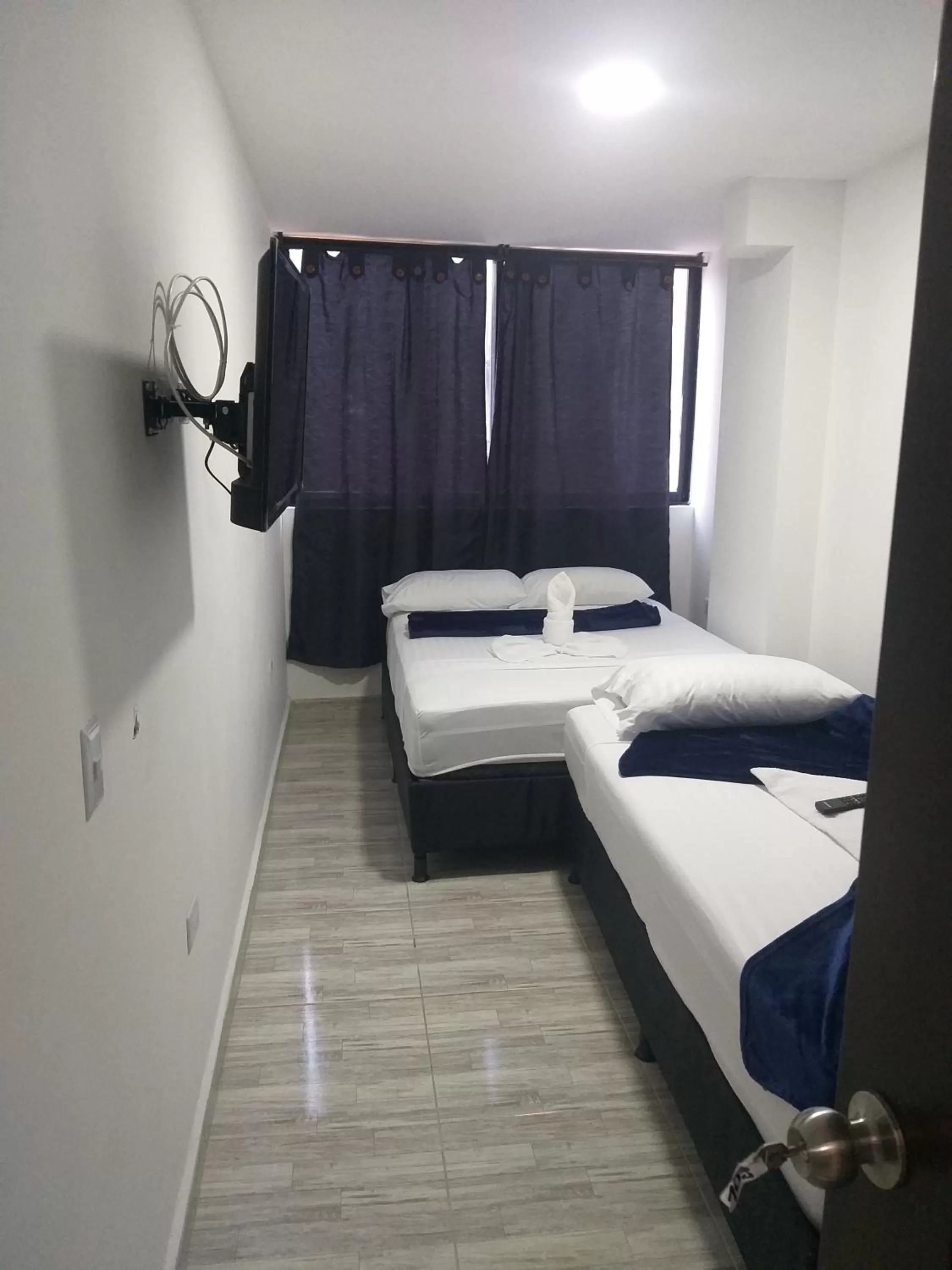 Bed in Hotel Caldas Real