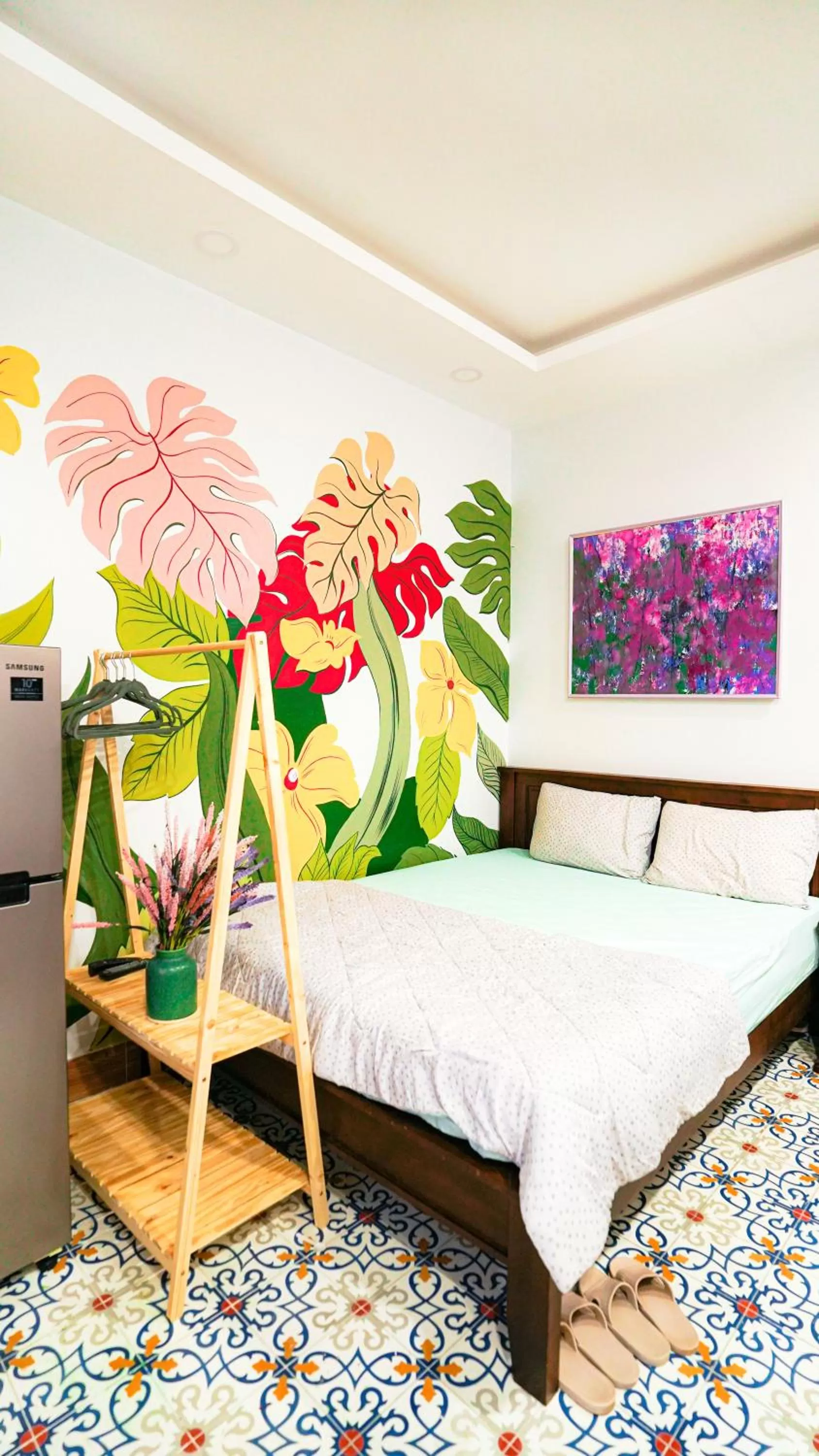 Bed in Cherry Apartment - Thao Dien Centre