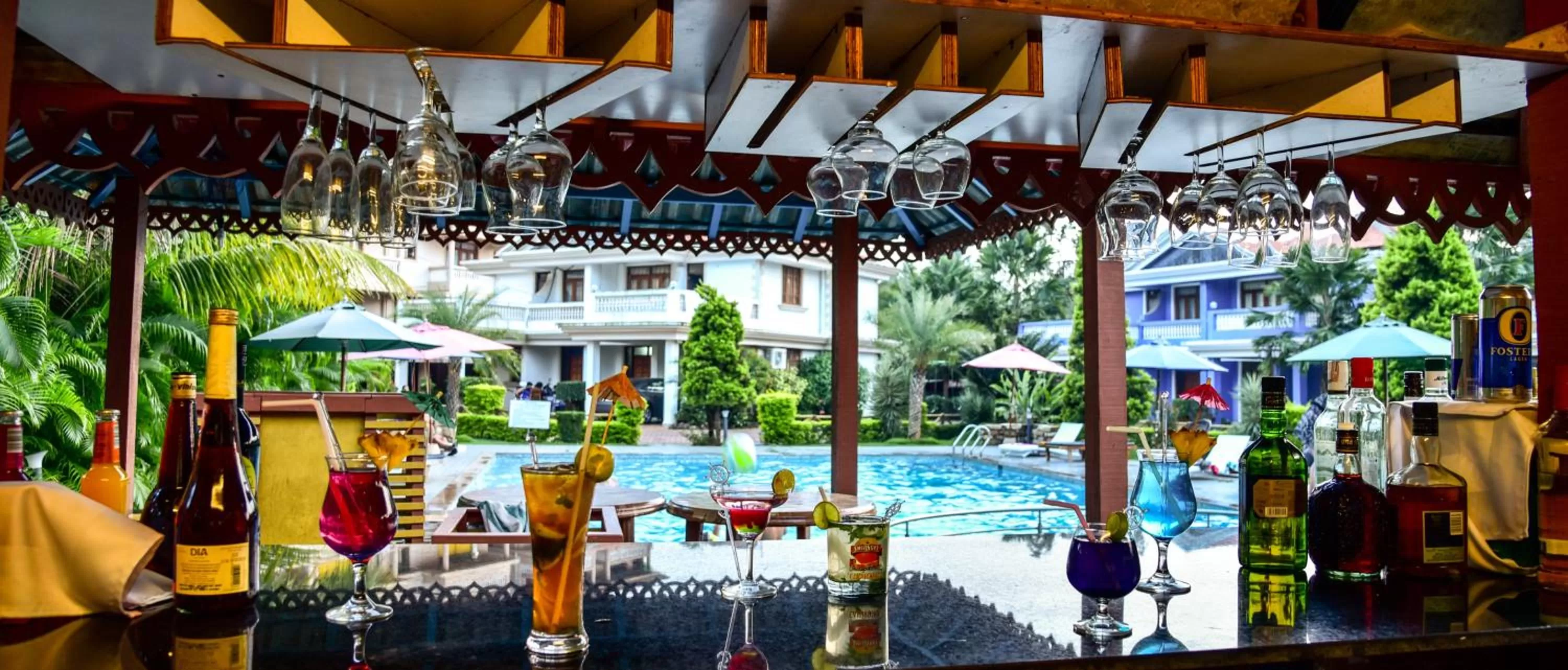 Swimming pool in La Grace Resort