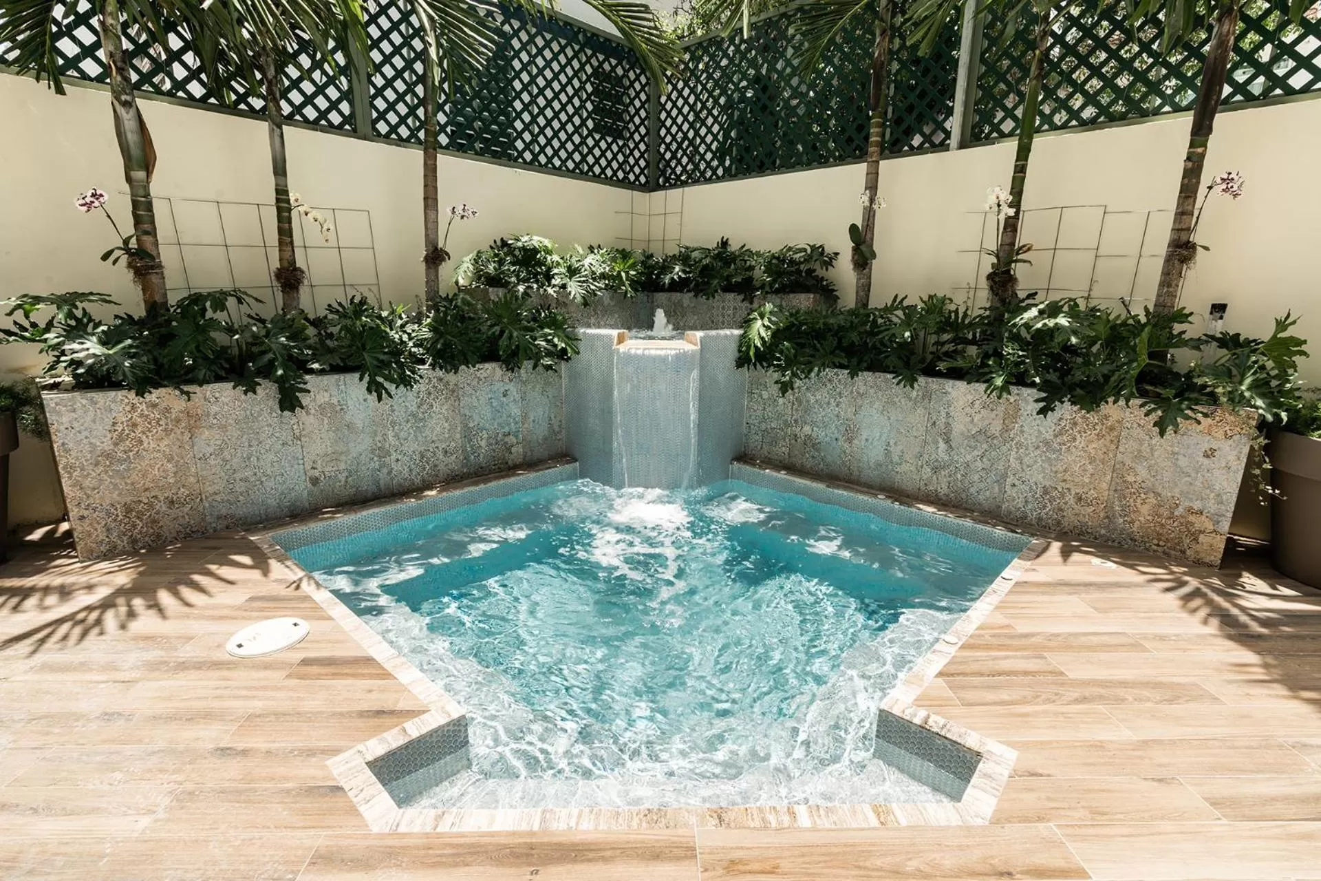 Patio in Casa Wilson Inn