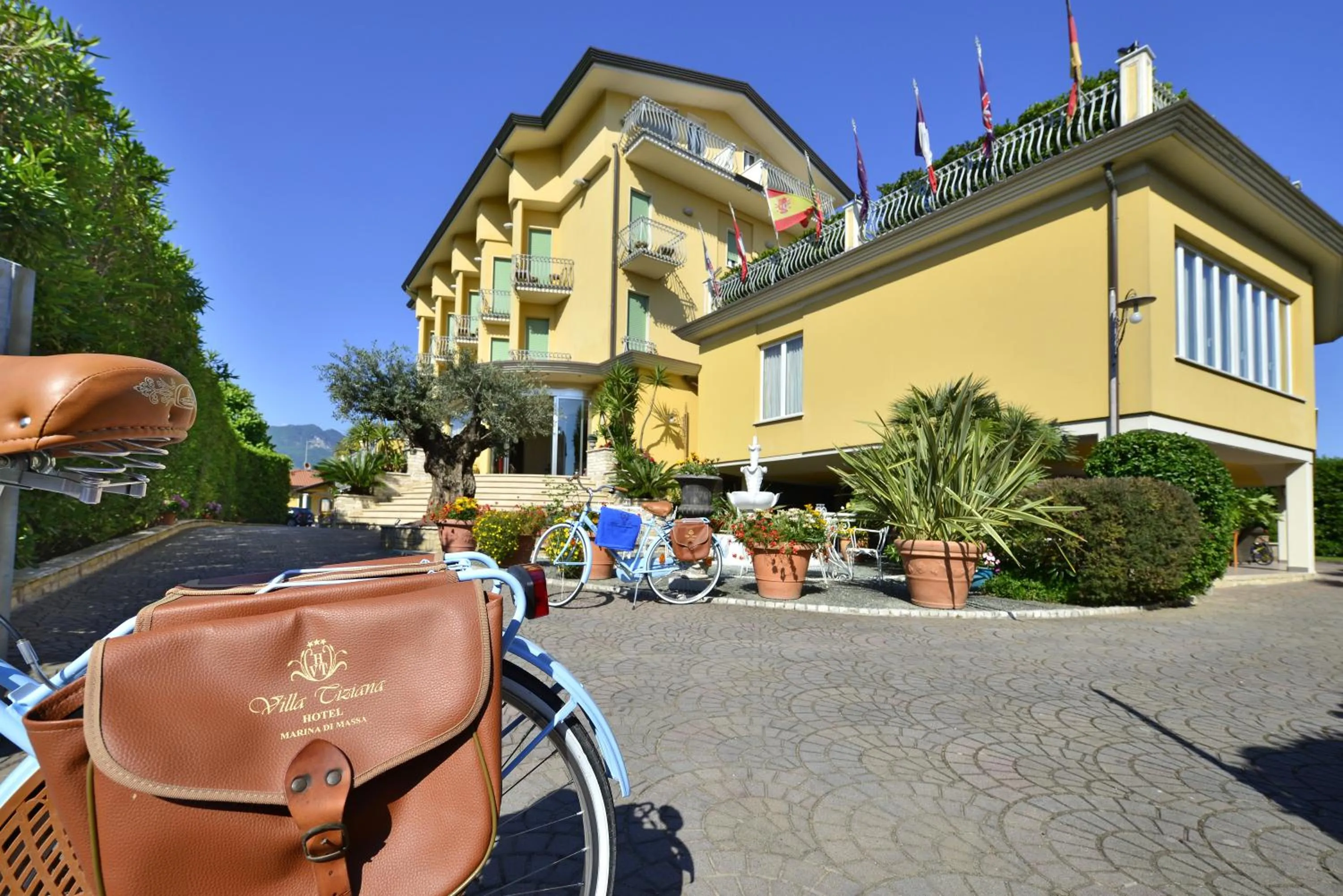 Property building in Hotel Villa Tiziana