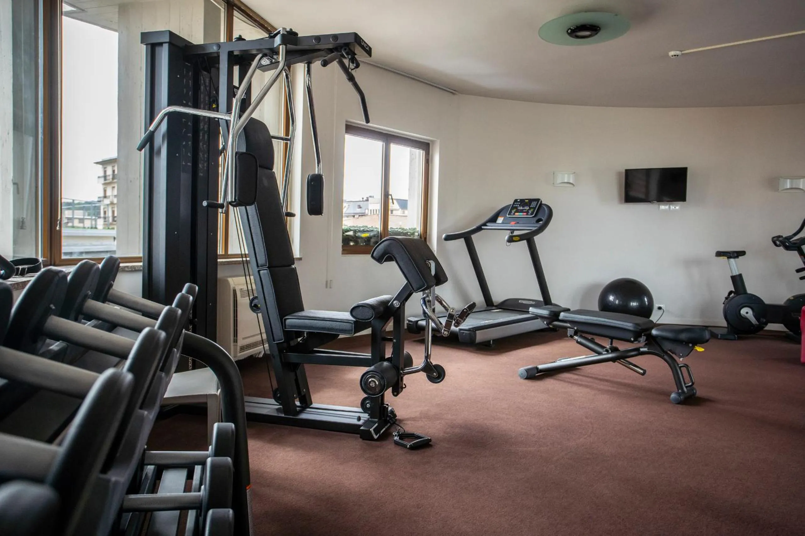 Fitness centre/facilities in Hotel Delta