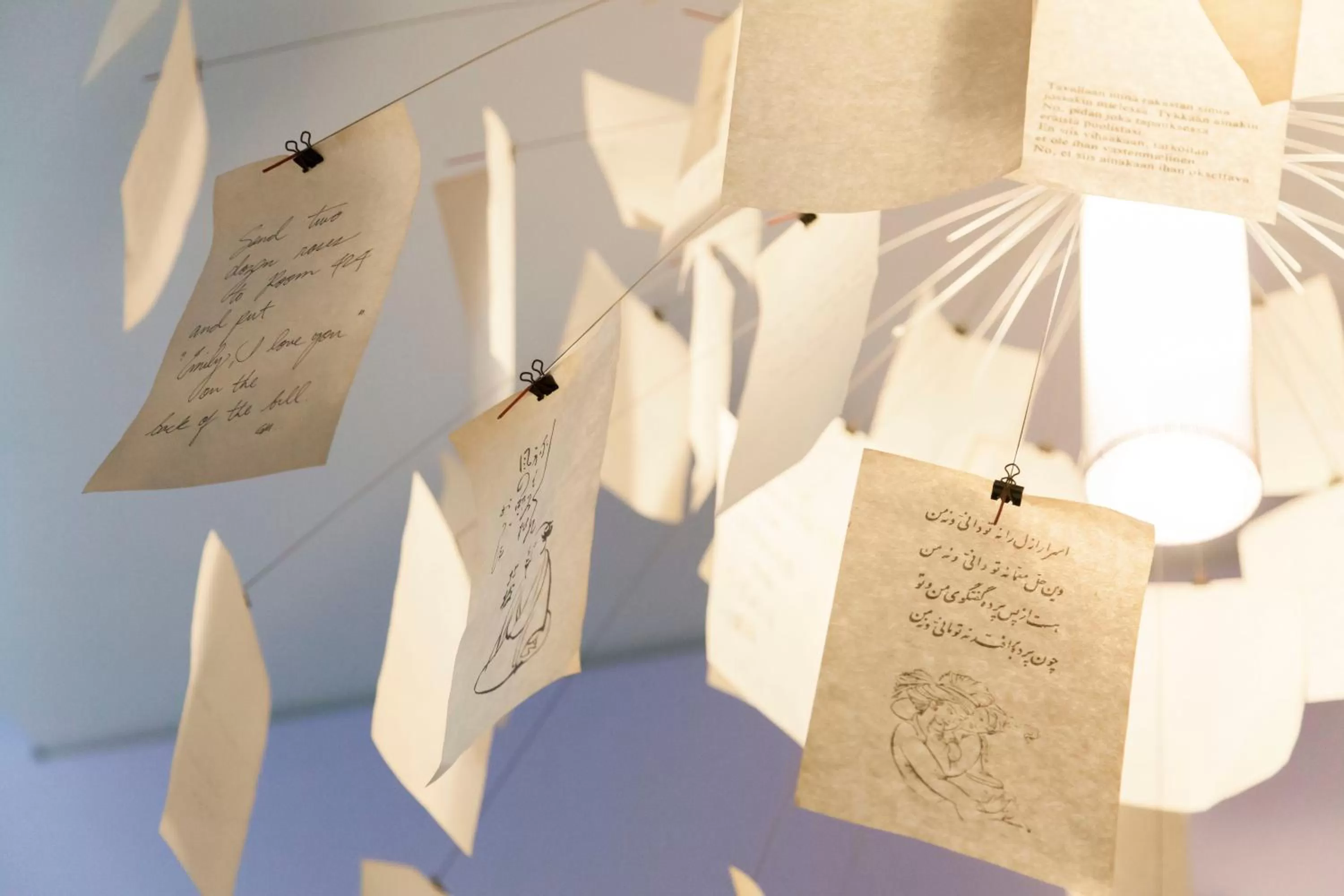 Decorative detail in Hotel Des Etrangers