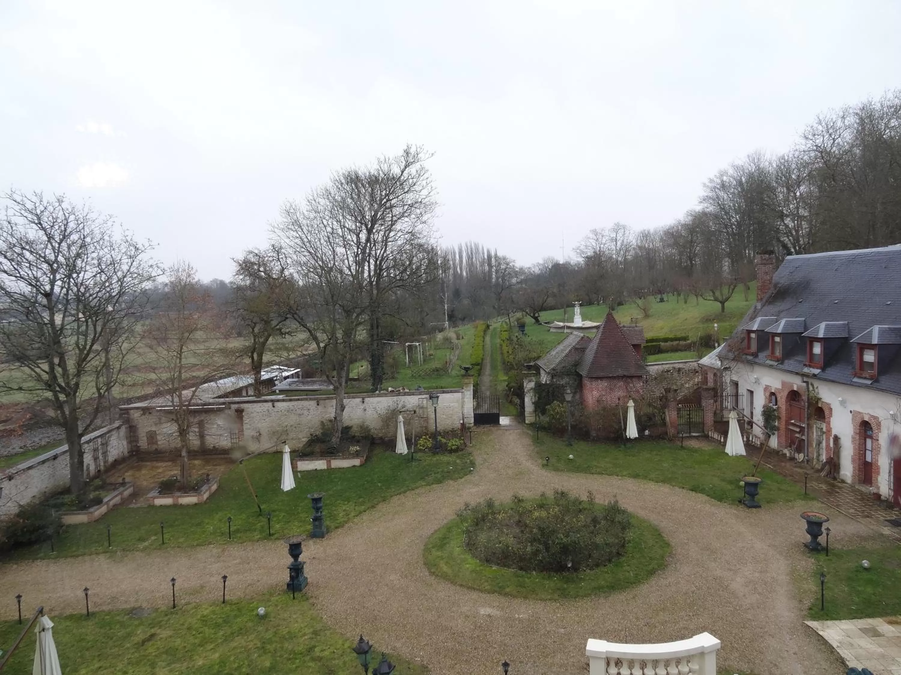Facade/entrance in Château du Jard