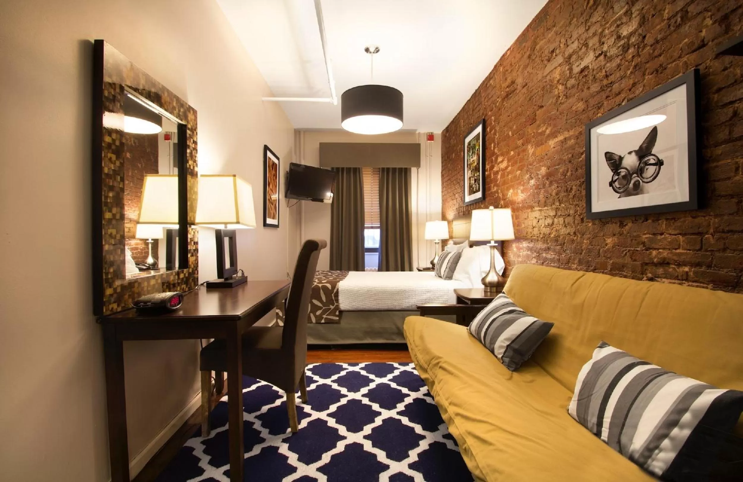 Seating area, Bed in Hotel 309