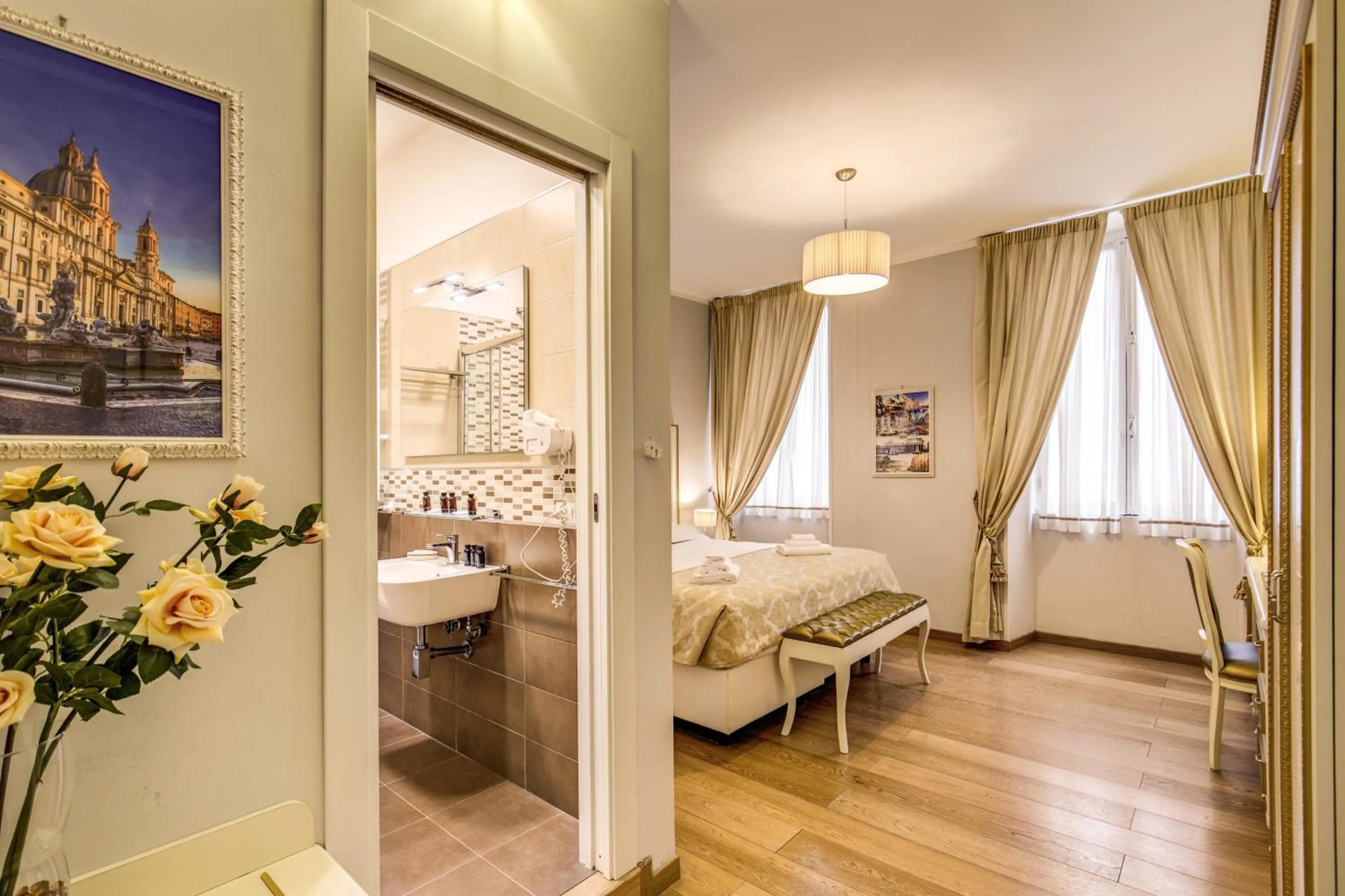 Property building, Bed in Gravina Suite Frattina