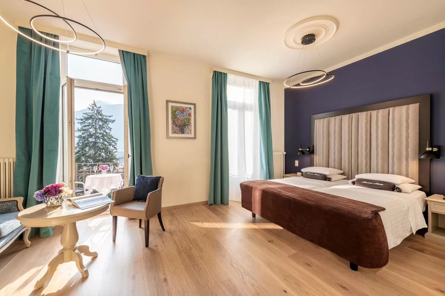 Bed in Hotel Federale