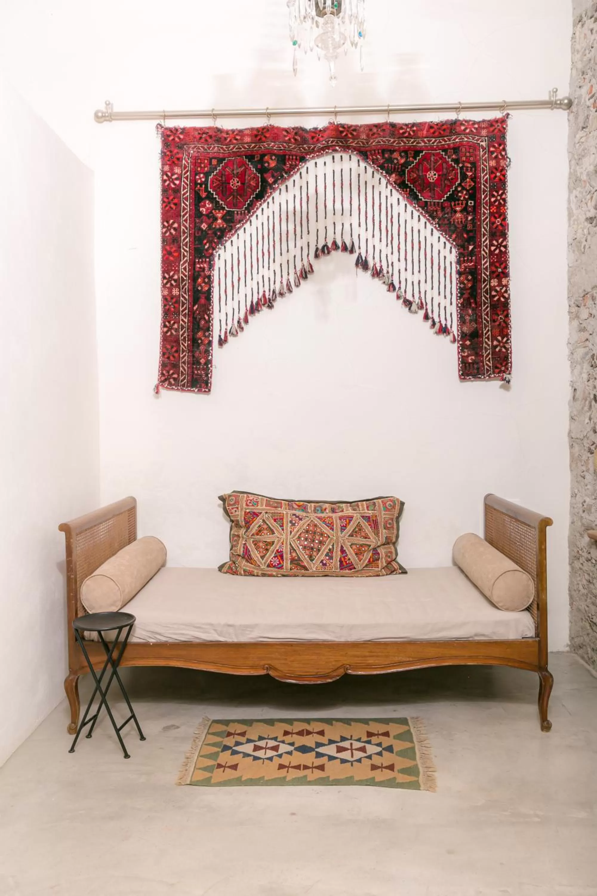 Seating area in Orchid House San Miguel de Allende