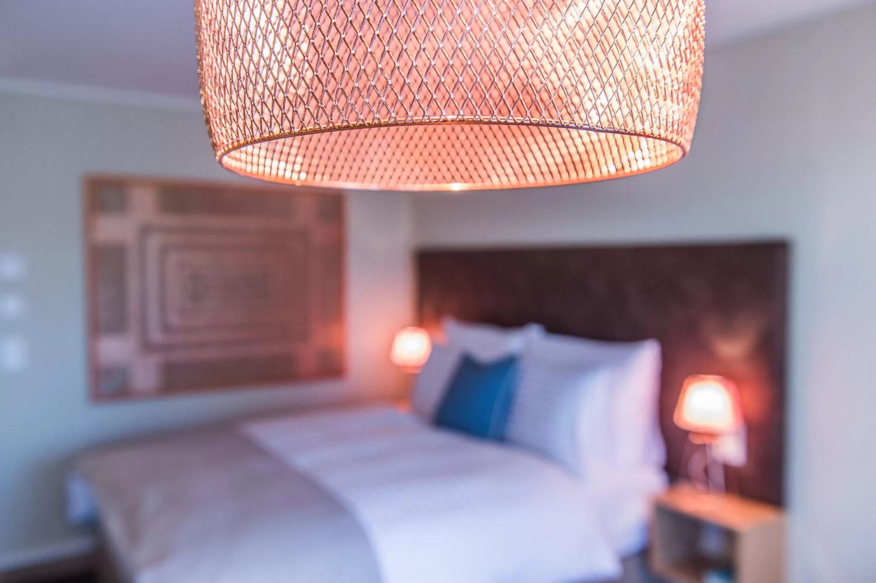 Decorative detail, Bed in Hotel My Way Zürich Wallisellen