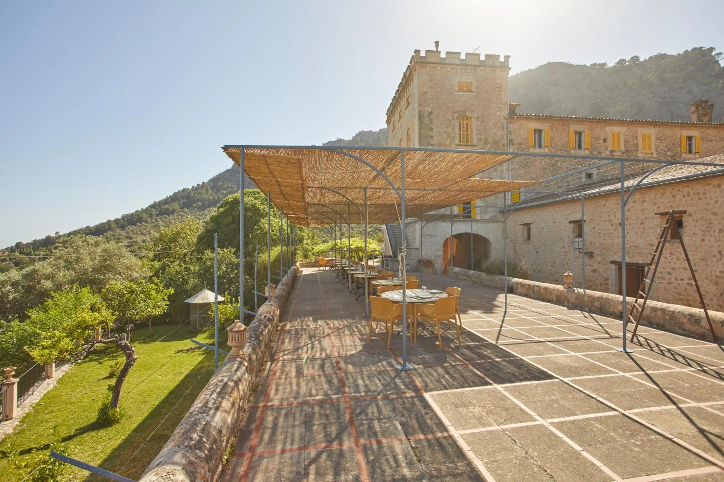 Balcony/Terrace in Agroturismo Alquería Blanca