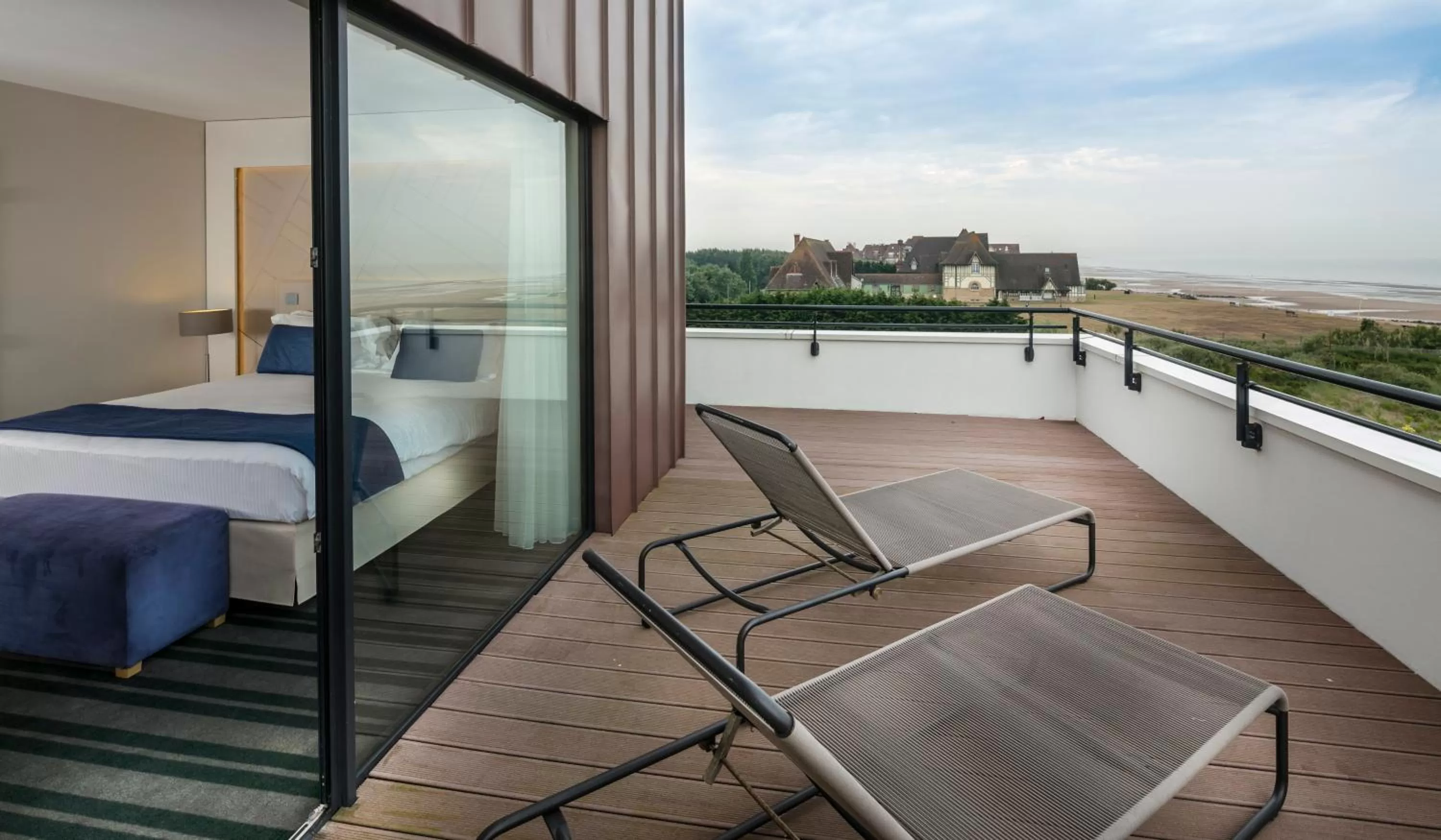 Natural landscape, Bed in Thalazur Cabourg - Hôtel & Spa