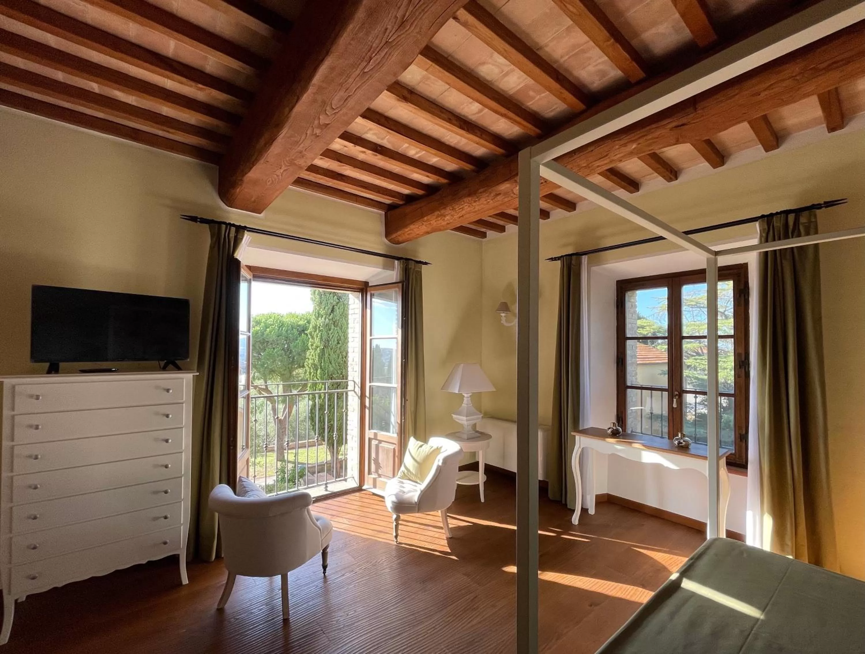 Bed in Villa Preselle Country Resort