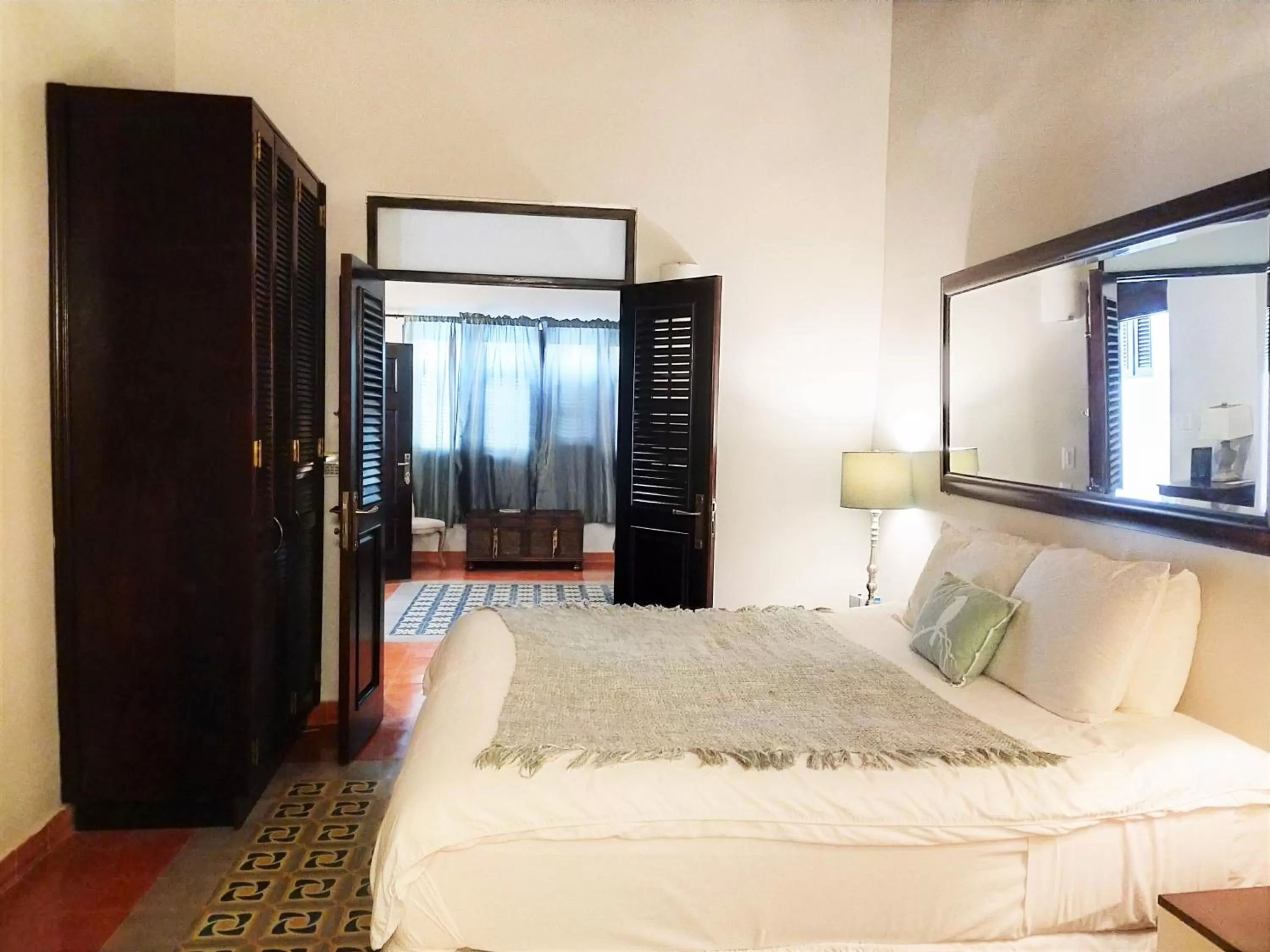 Bed in La Terraza de San Juan