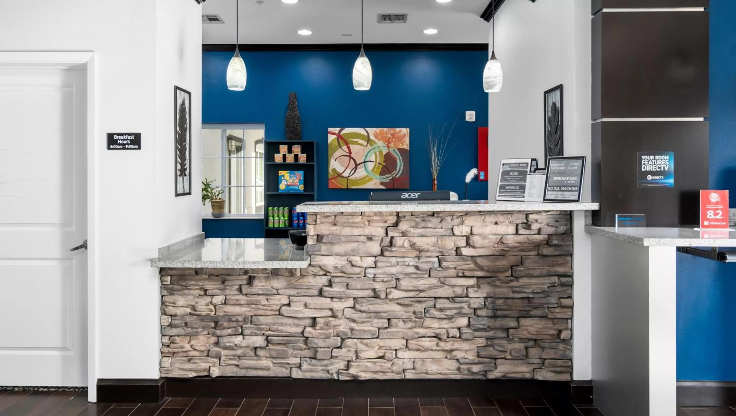 Lobby or reception in Belmont Inn and Suites Tatum