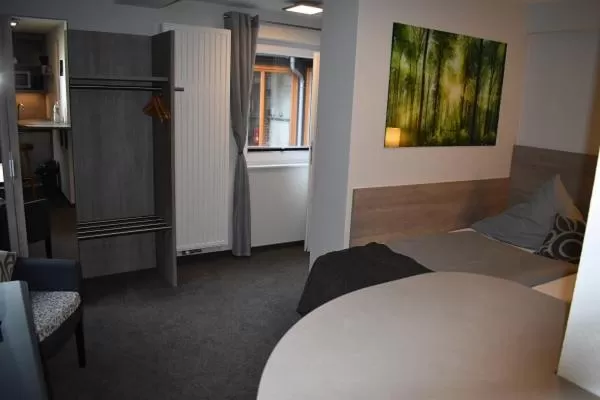 Bed in Hotel Neue Stuben