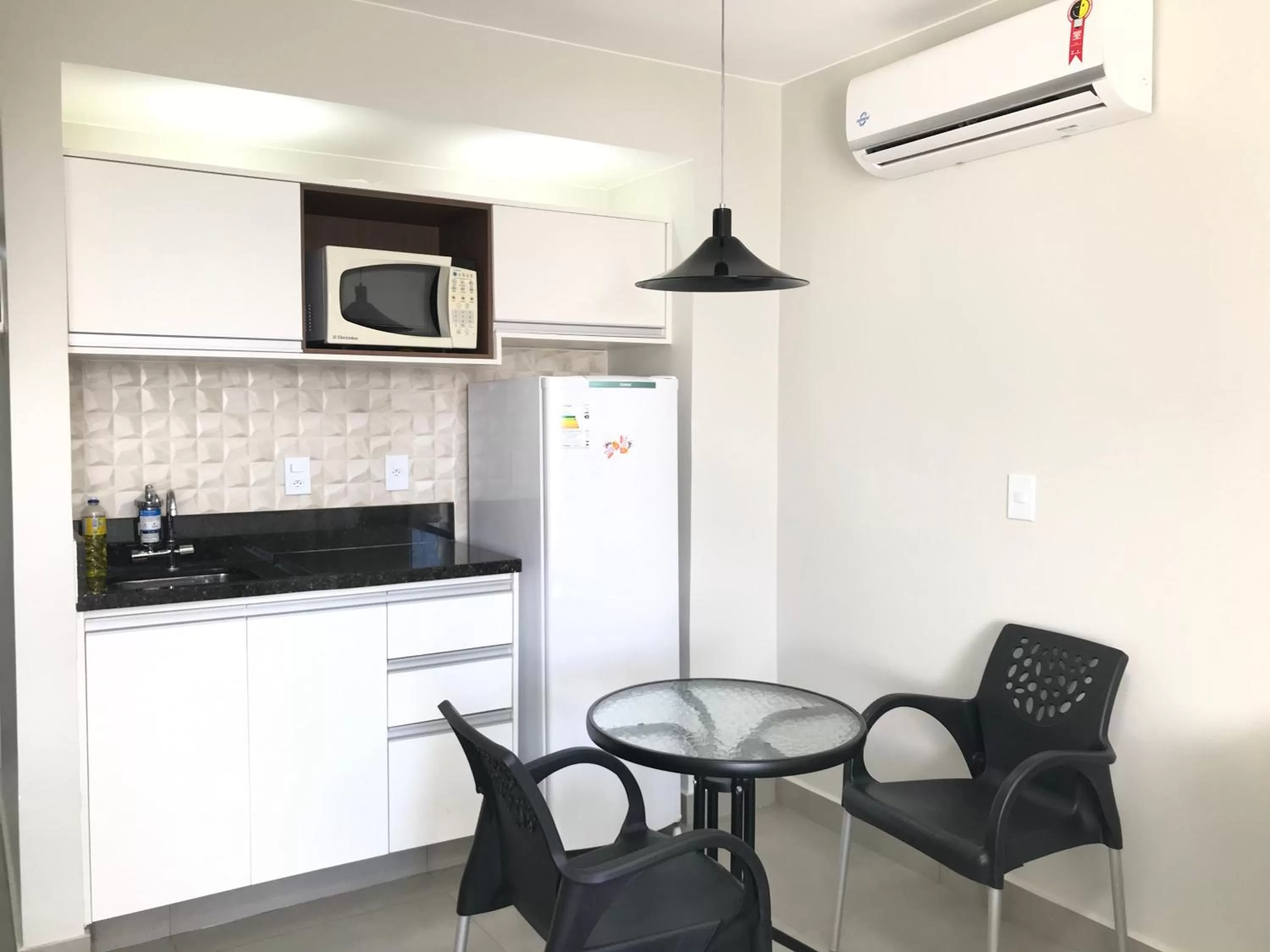 Kitchen or kitchenette in ABC Apart Hotel