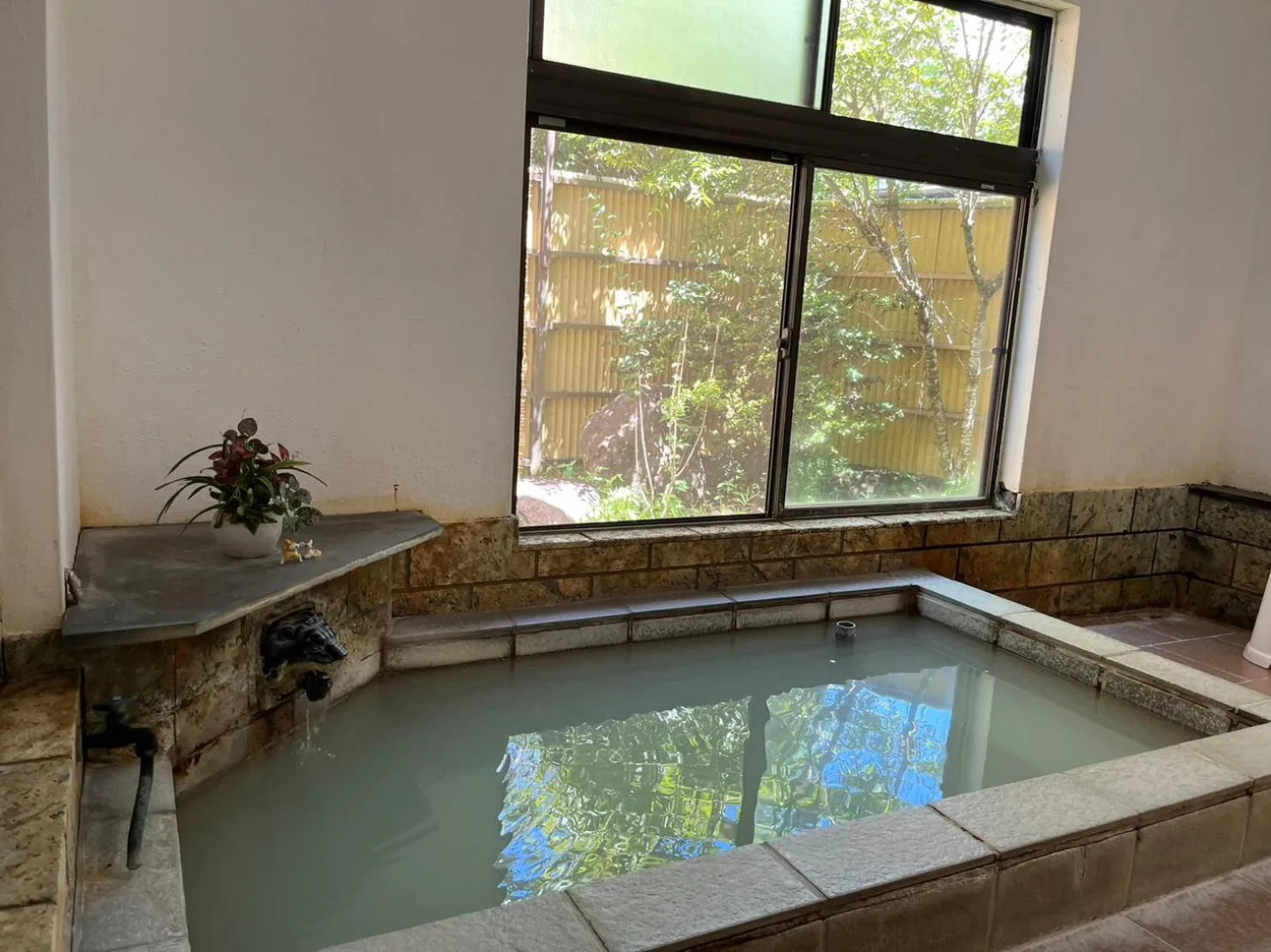 Hot Spring Bath in Fuji-Hakone Guest House