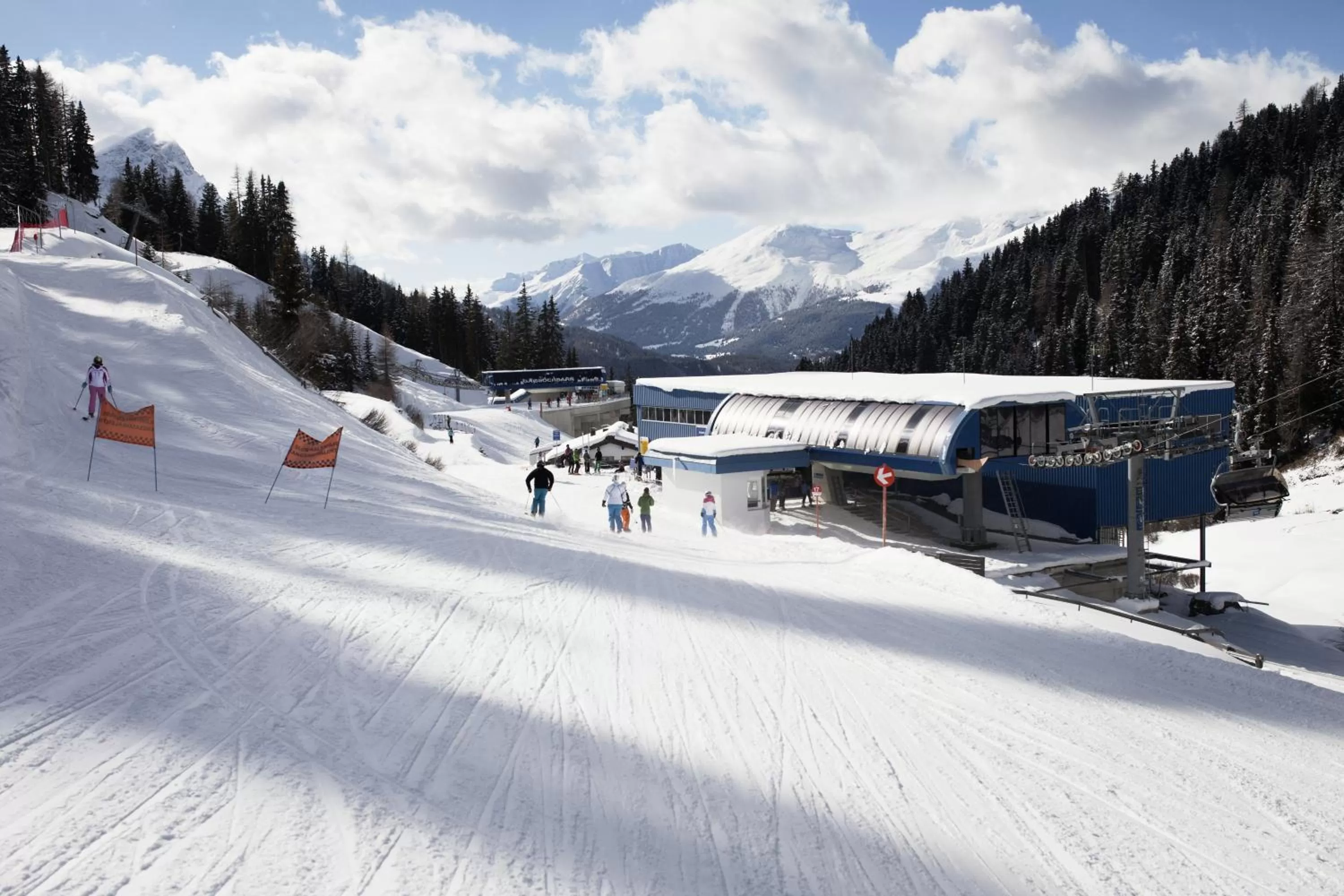 Natural landscape, Winter in Pension Fuchs